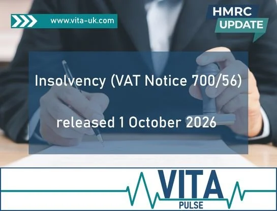 Insolvency (VAT Notice 700/56)