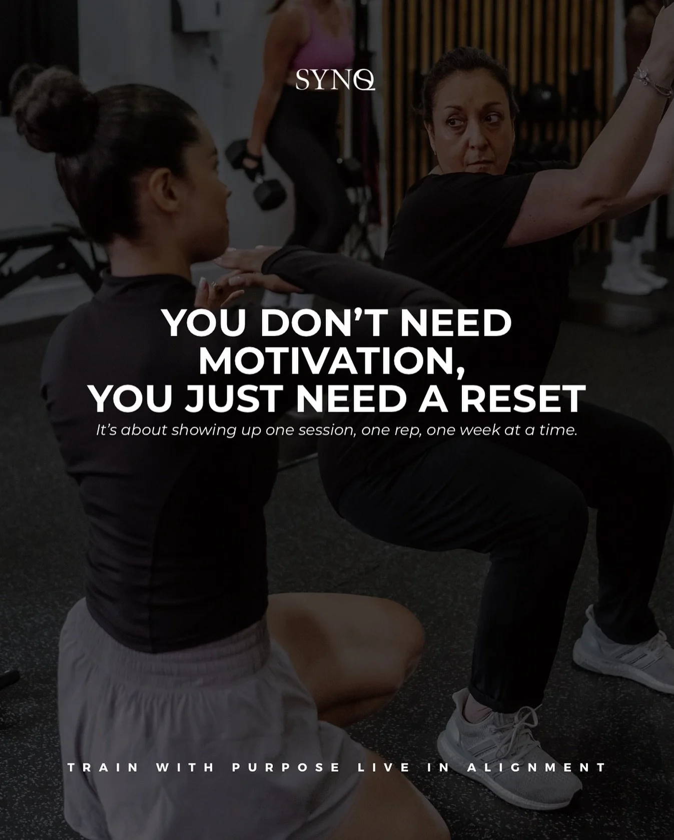 We hear it all the time..
‘I just need to find my motivation again’
But the truth is you don’t need motivation, you just need a reset. 
The difference?
Motivation waits for the right moment and a reset creates it.
Ready? Let&rsq