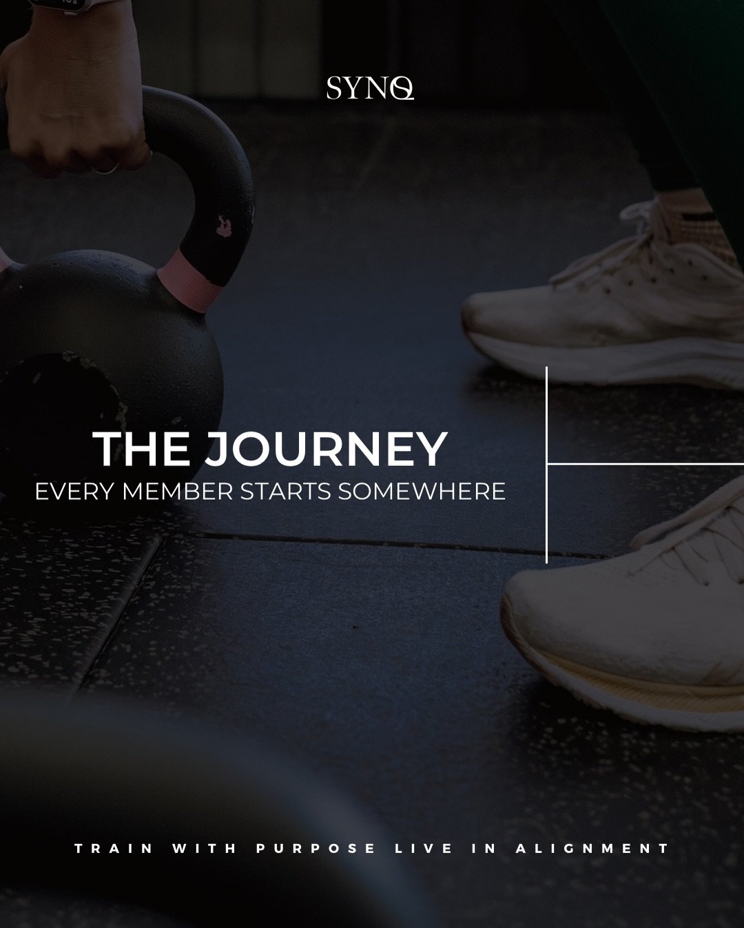 It all starts with a decision.

Every journey at SYNQ looks different.. different starting points, goals, and lifestyles. But what stays the same is how we begin.

Everyone starts with the 30 Day Trial. It gives us the time to understand you, support