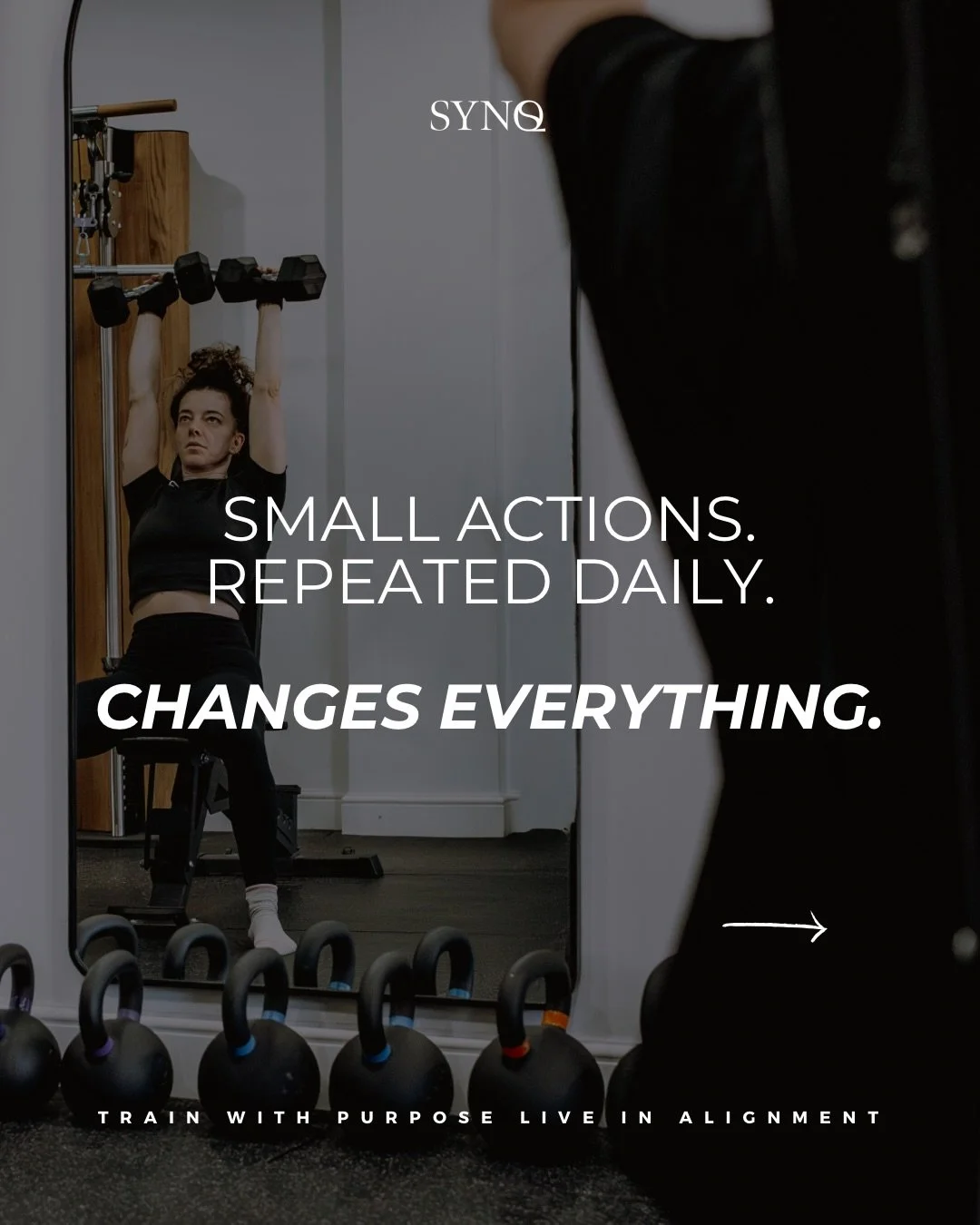 It&rsquo;s not the perfect programme.
It&rsquo;s not the extreme diet.
It&rsquo;s not one &ldquo;good week&rdquo;.

It&rsquo;s the small things you do (consistently) that builds results.

This isn&rsquo;t for everyone. It&rsquo;s for those ready to c