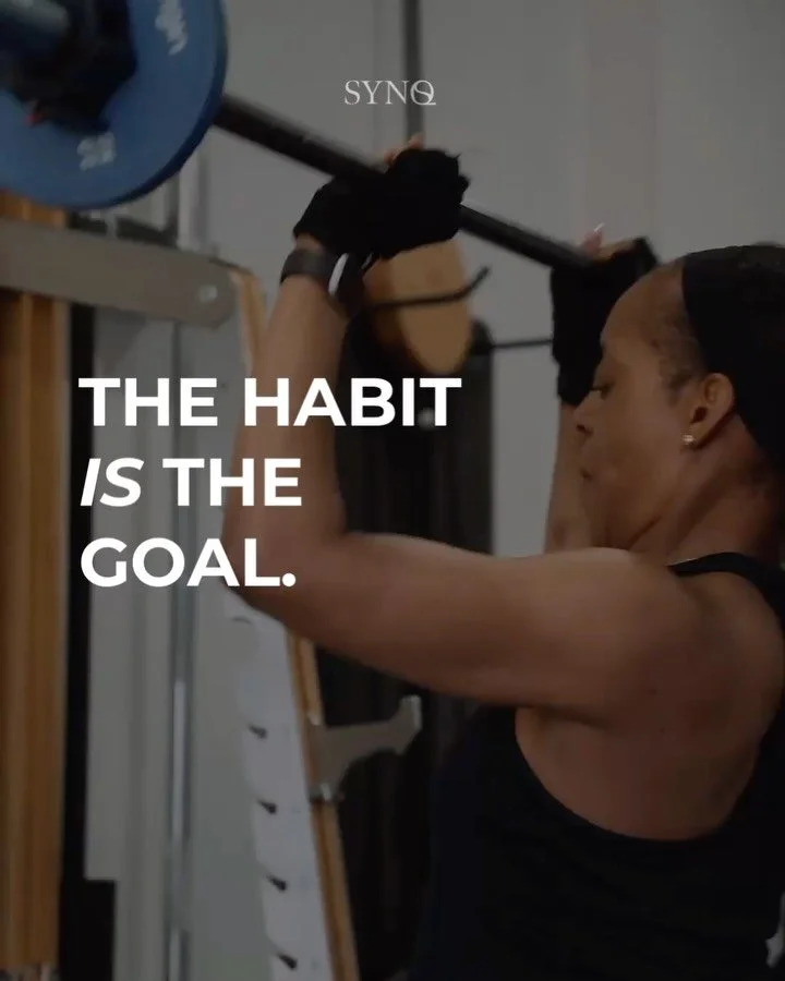 We&rsquo;re not saying forget the goal. 

You need one..It&rsquo;s your north star. 

But too many people stop there. They set it, they visualise it, and then they wait for motivation to carry them. 

It won&rsquo;t. 

What moves the needle is what y