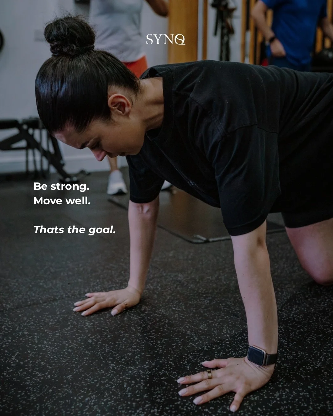 Be strong, Move well. That&rsquo;s the goal.

BUILT TO MOVE Mobility Workshop 19/06/2026.

#SYNQ