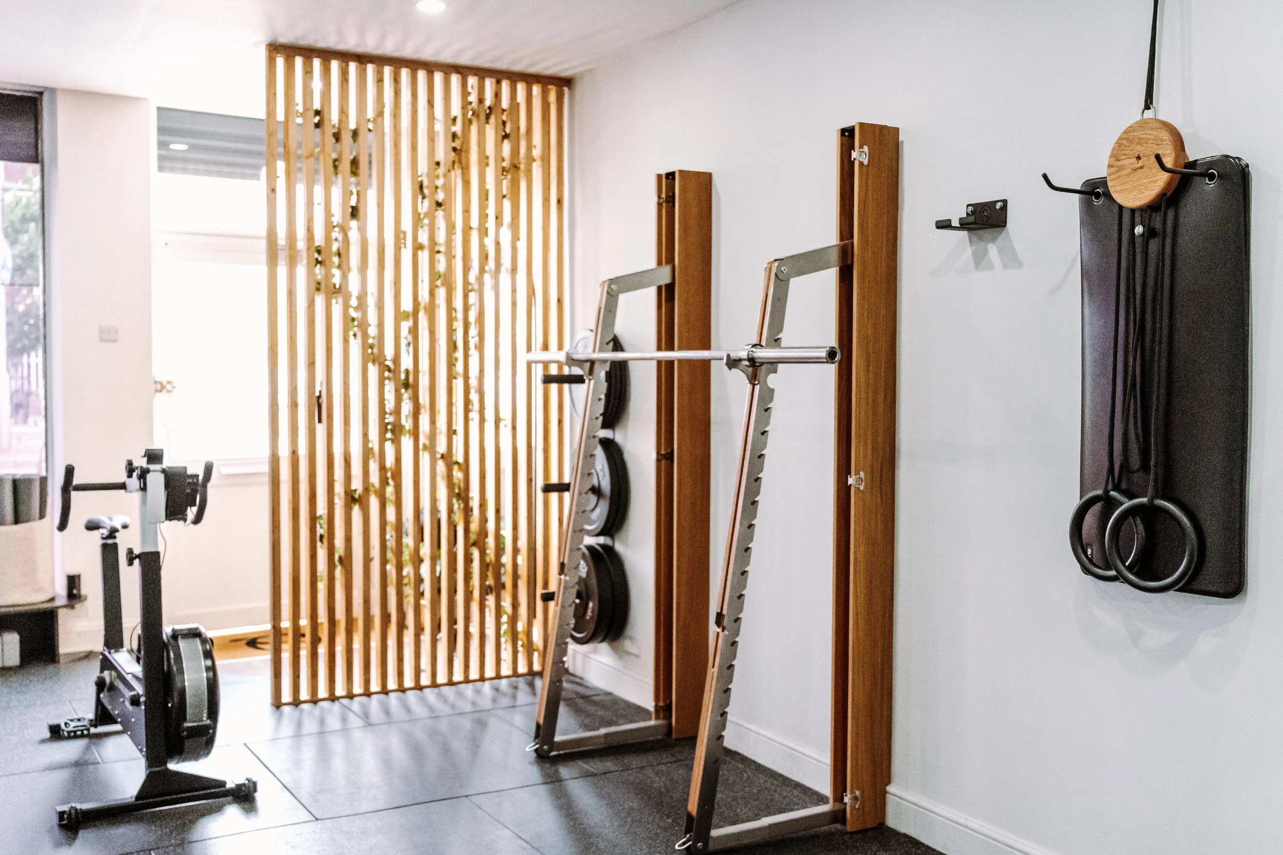 SYNQ studios bright and welcoming space.