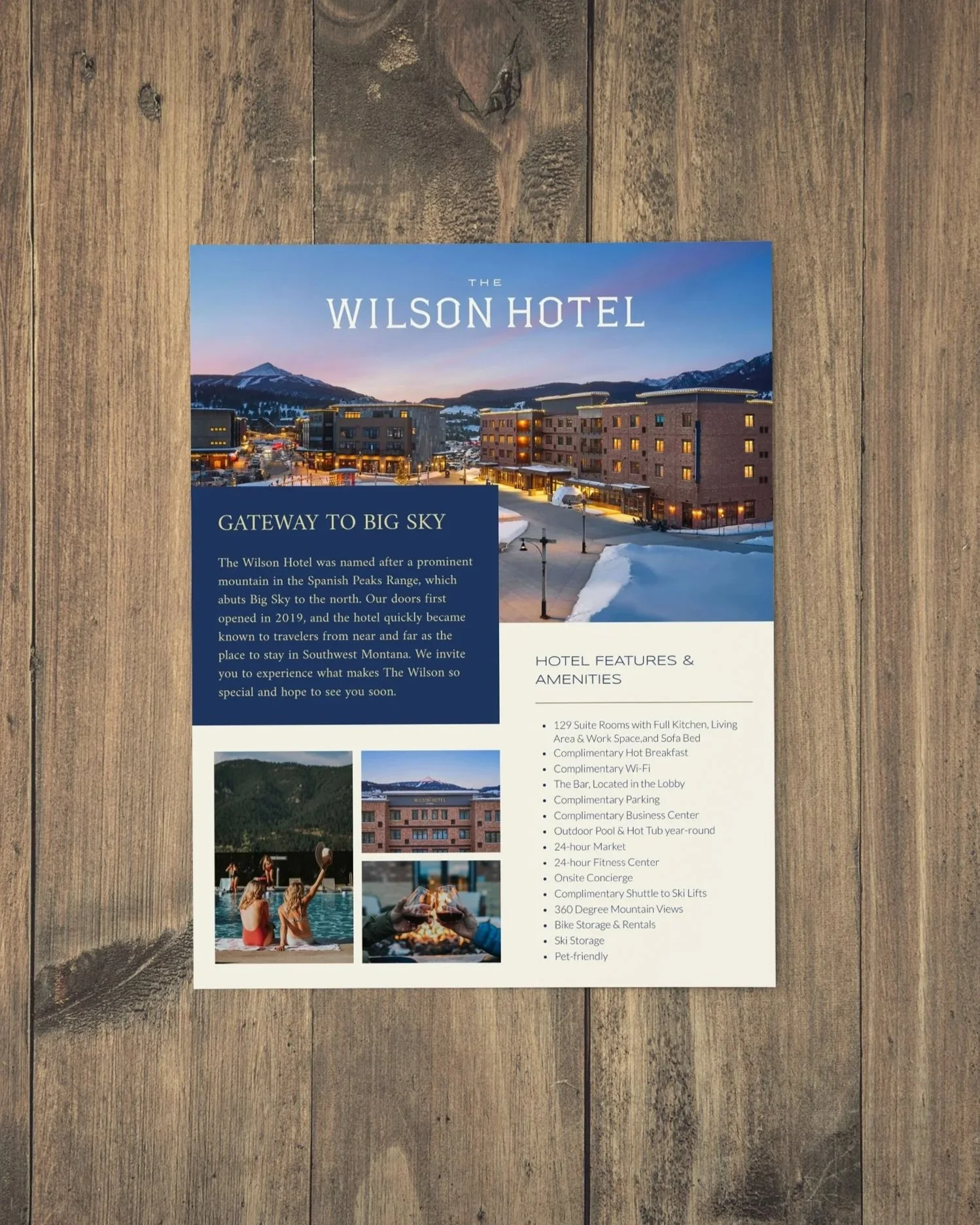 The Wilson Hotel, Big Sky MT | Fact Sheet