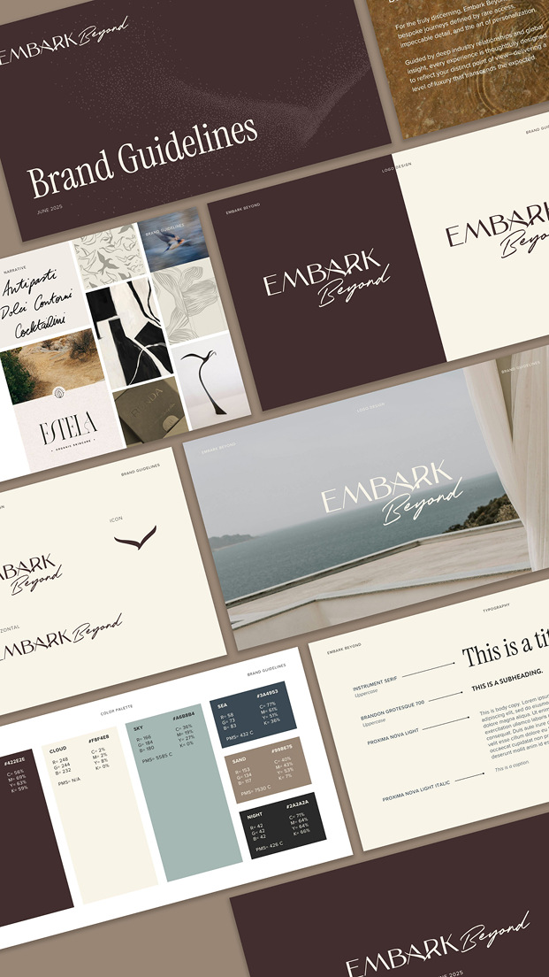 Embark Beyond | Brand Guidelines