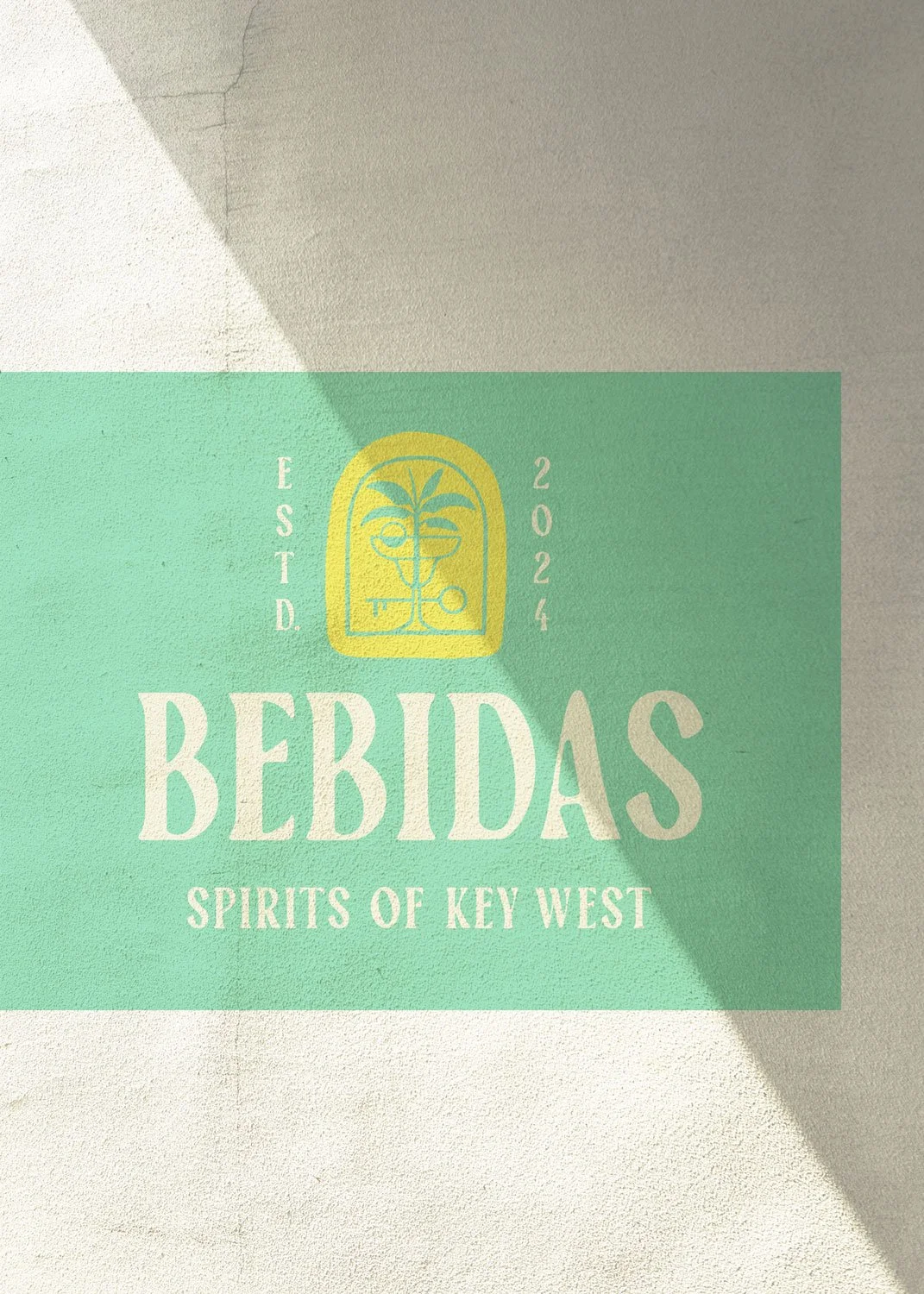 Bebidas logo design
