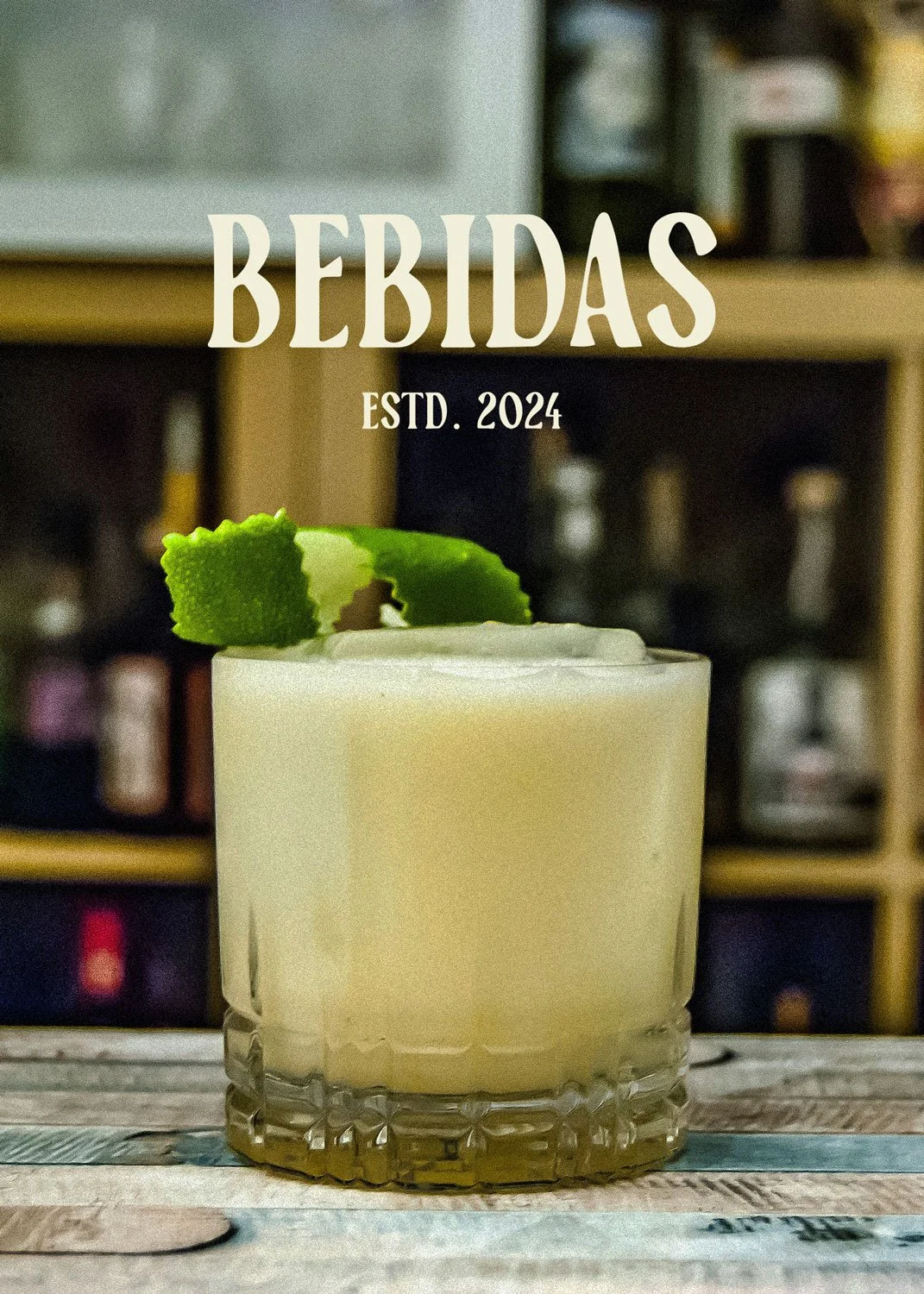 Bebidas wordmark logo design