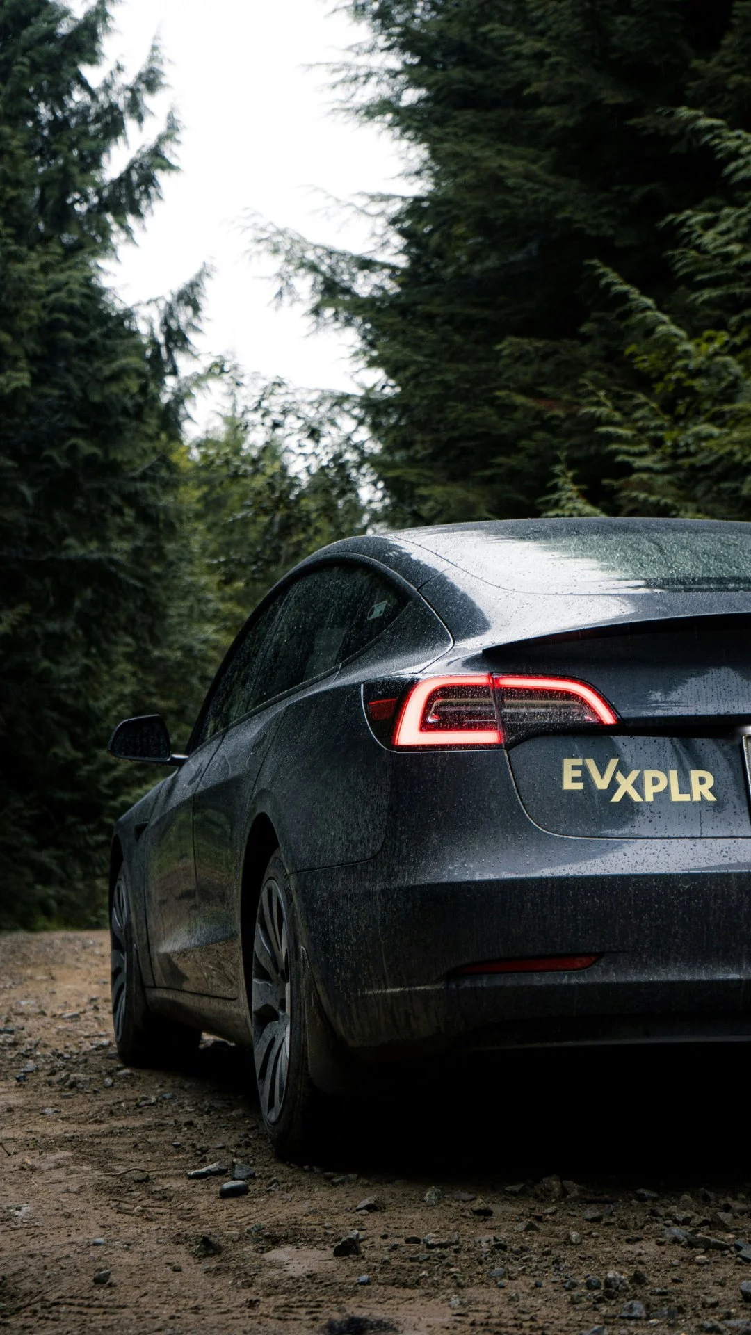 EV-XPLR logo bumper sticker