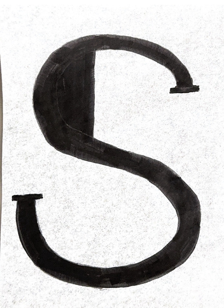 Initial sketch of S