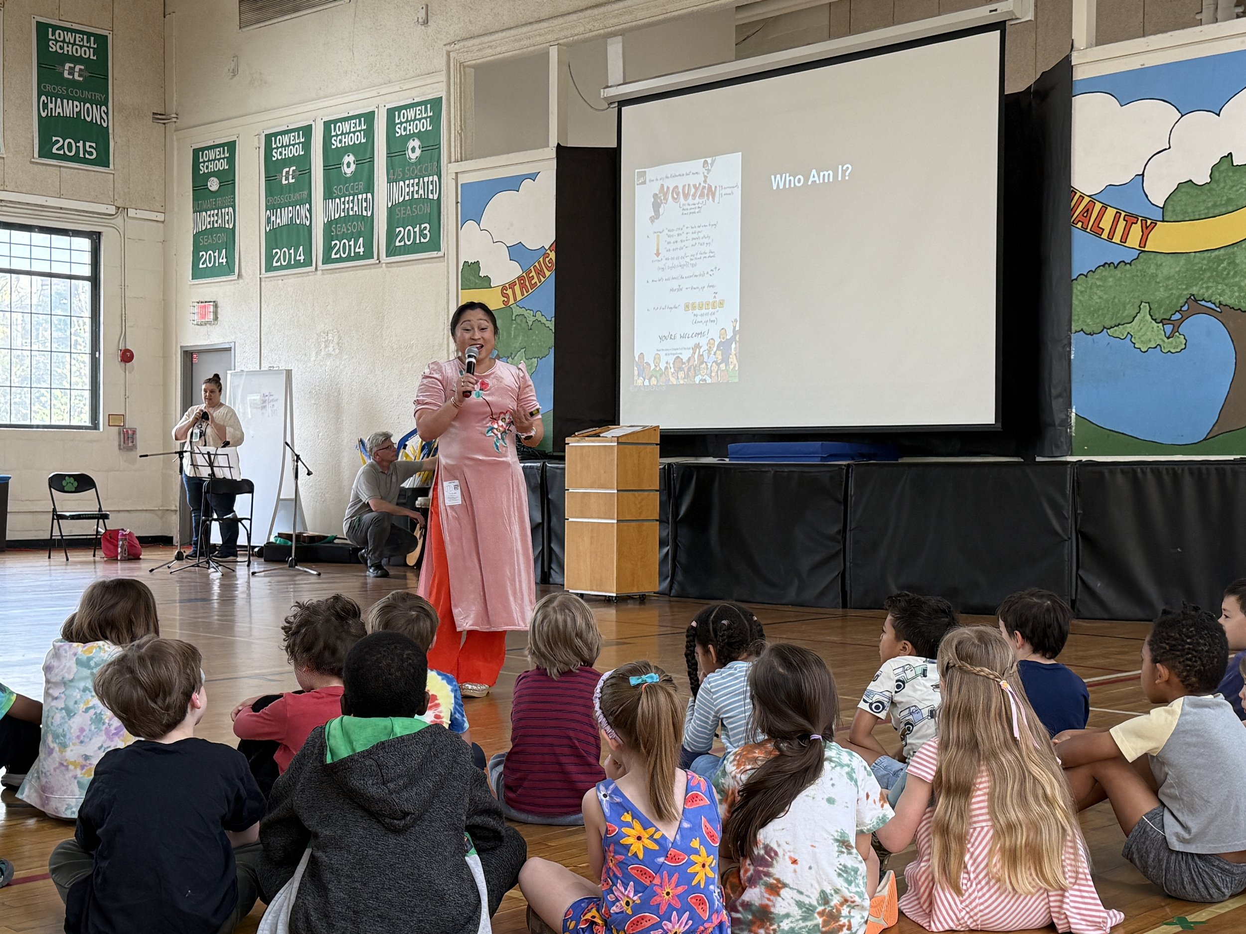Social Justice Day Assembly at Lowell School