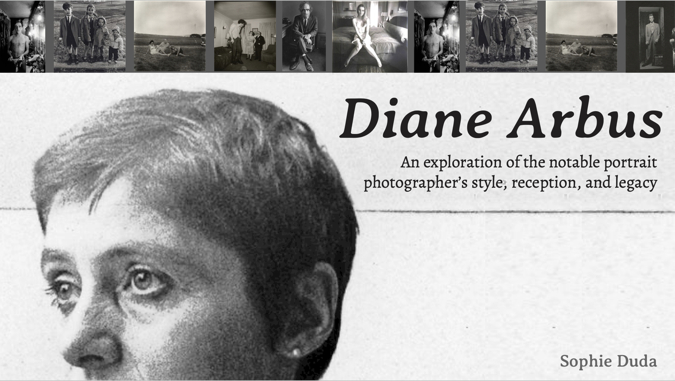Diane Arbus poster