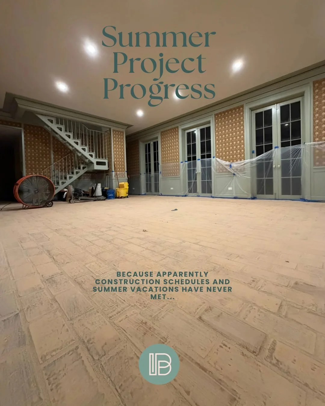 Apparently construction schedules and summer vacations have never met. 😅

Construction &amp; permitting delays? Sure.
More time to make every detail ridiculously good? Absolutely.

We&rsquo;ll take the win.

The drawings are done. The details are di