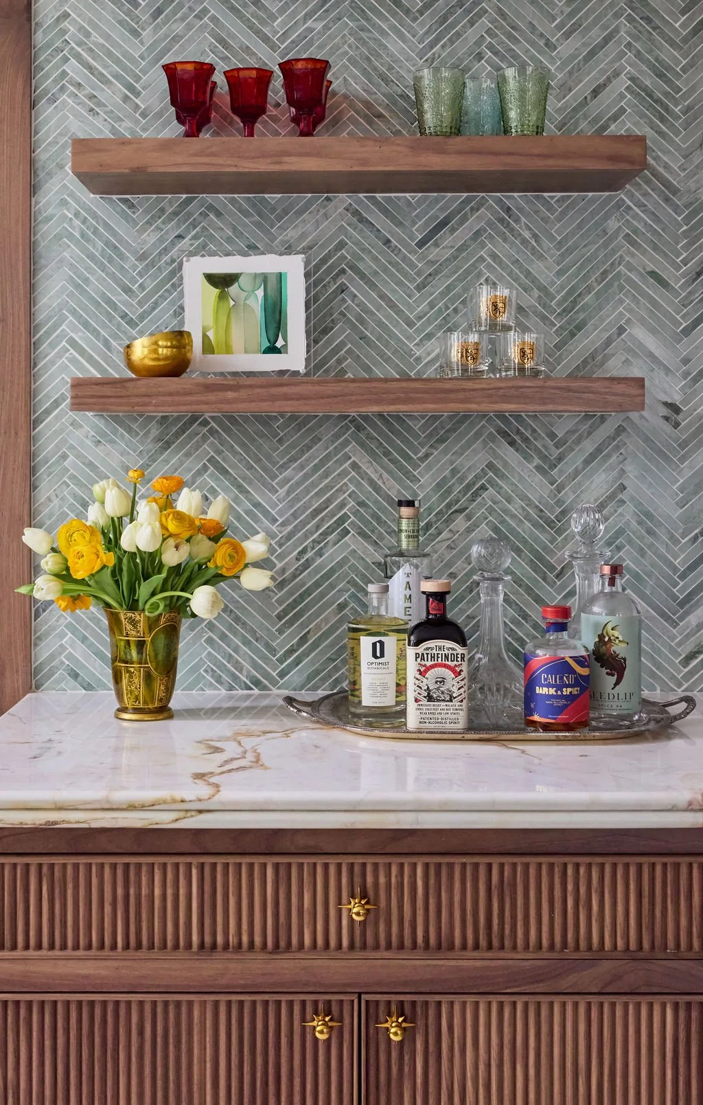 Teshoian Green Marble Mosaic Bar Front View.jpg