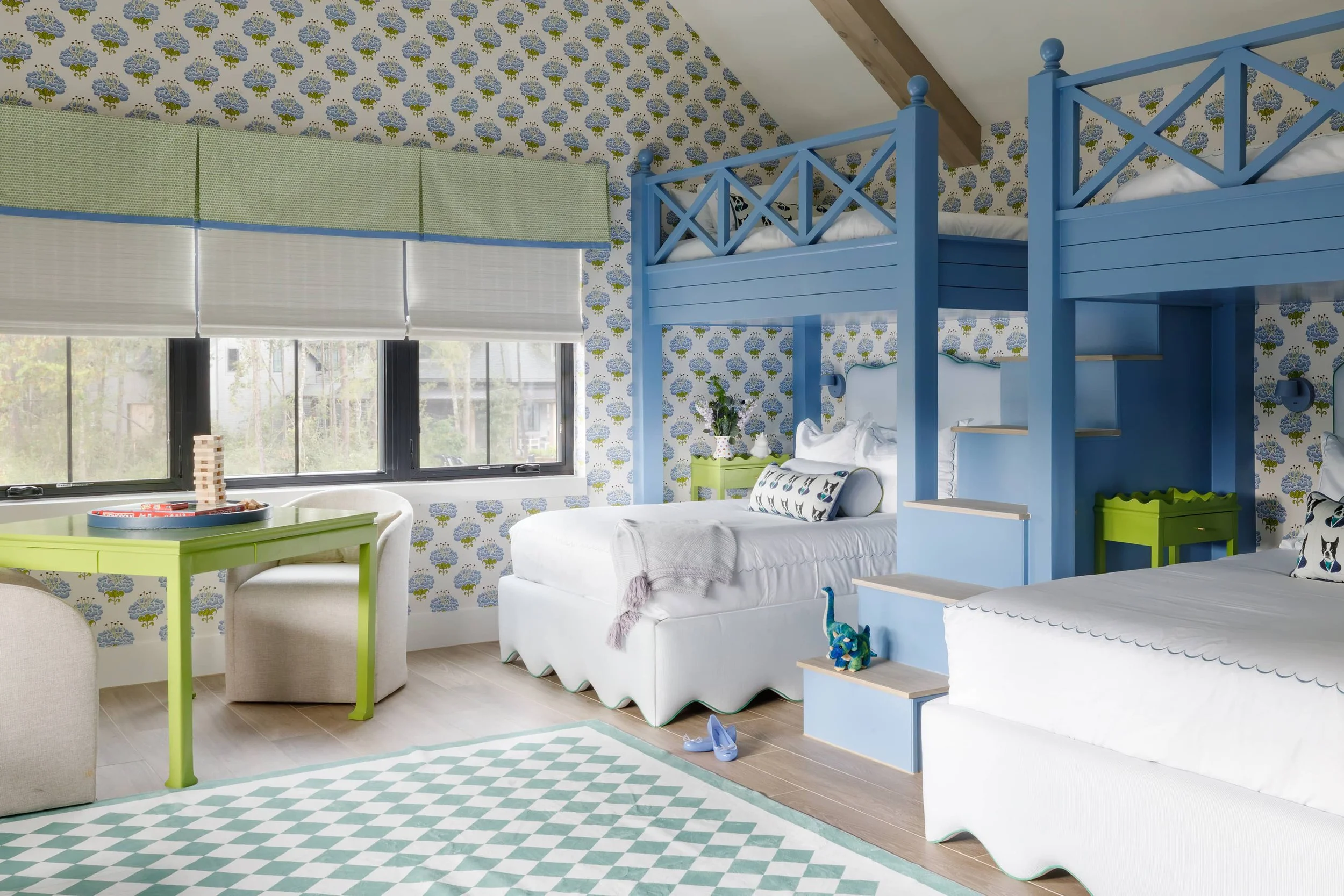 Lake Villa Blue Bunk Room Wide Angle View.jpg
