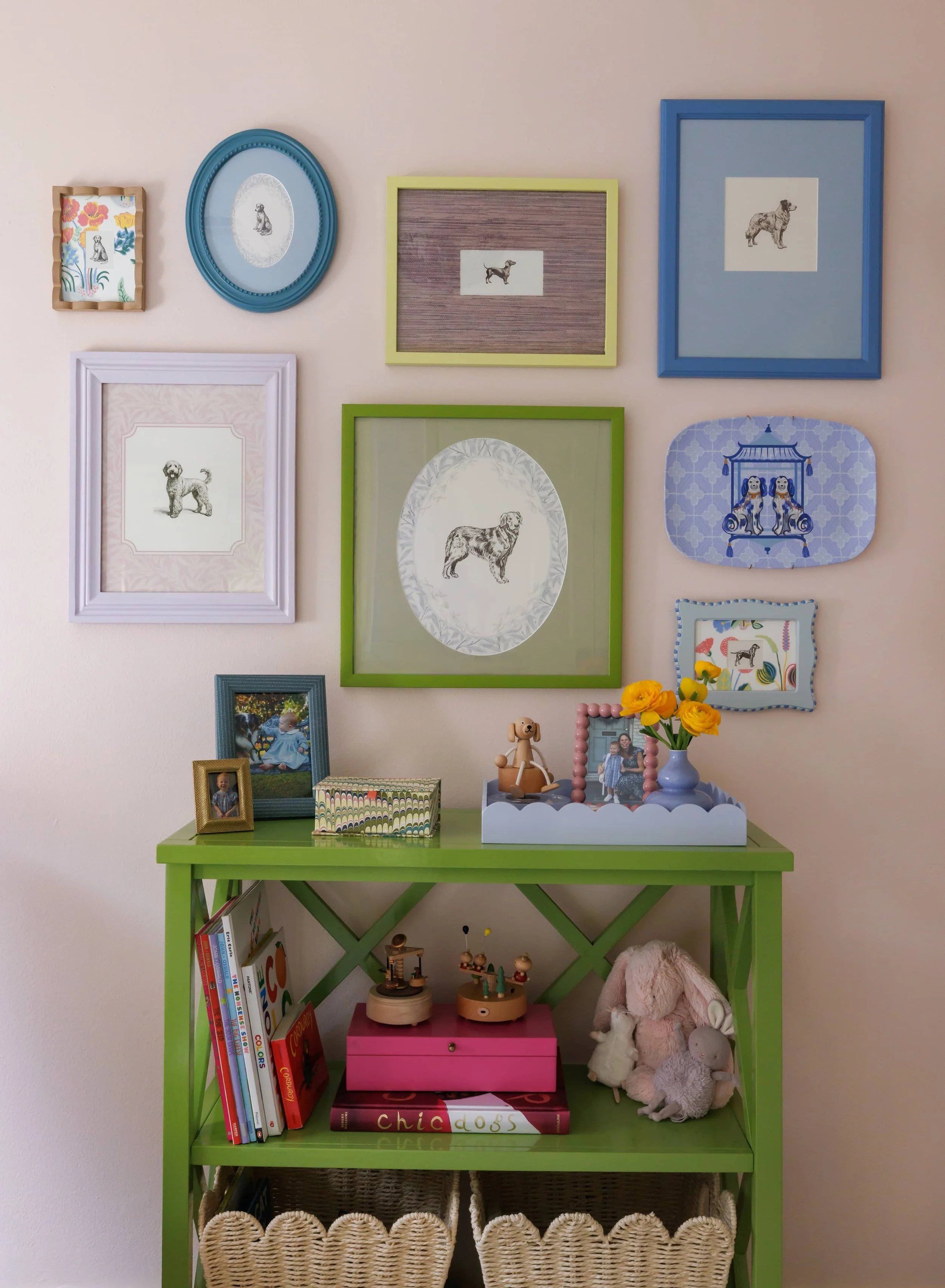 Gracie Big Girl Room Picture Wall Detail.jpg
