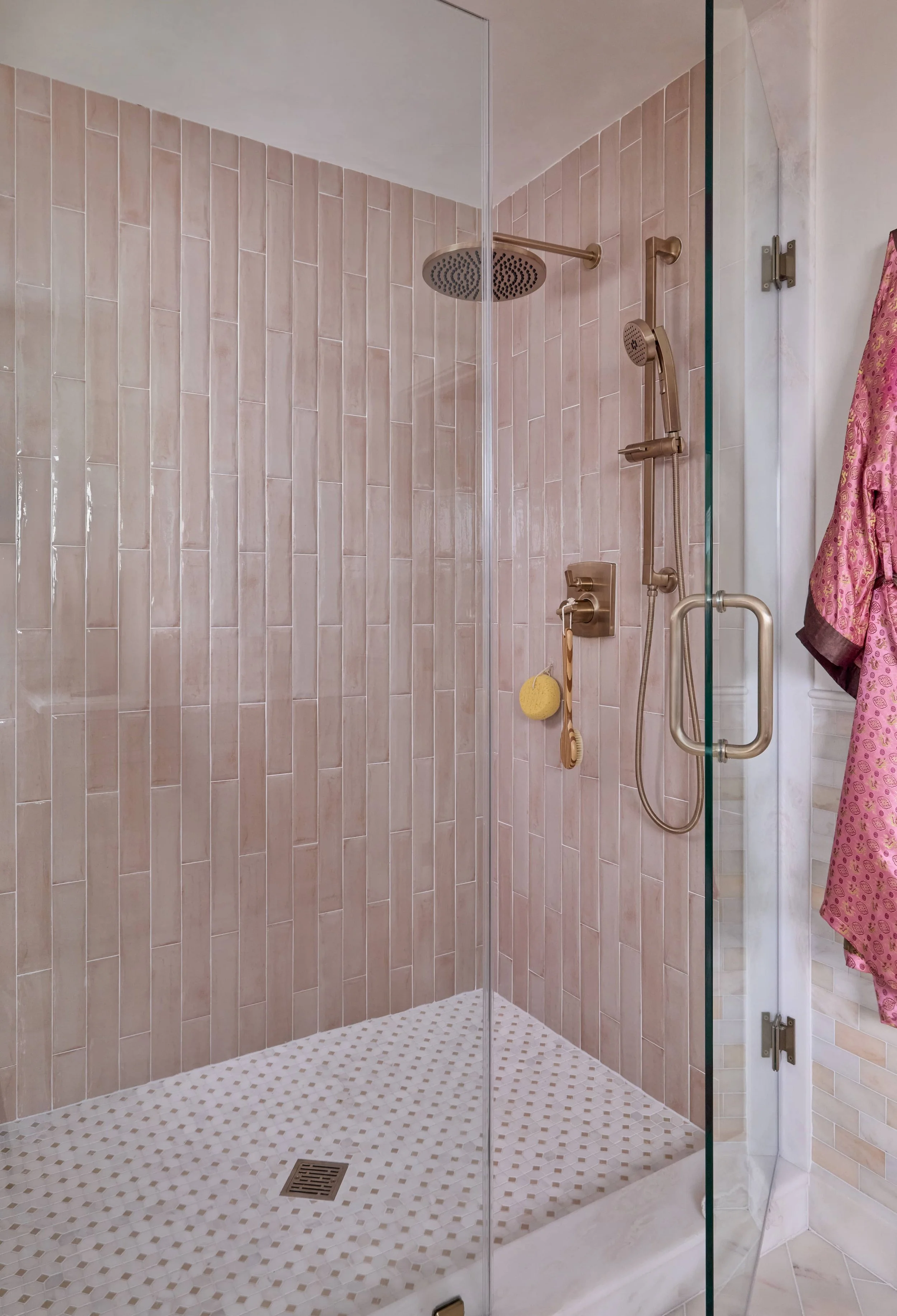 Teshoian Primary Bath Pink Tile Shower Side View.jpg