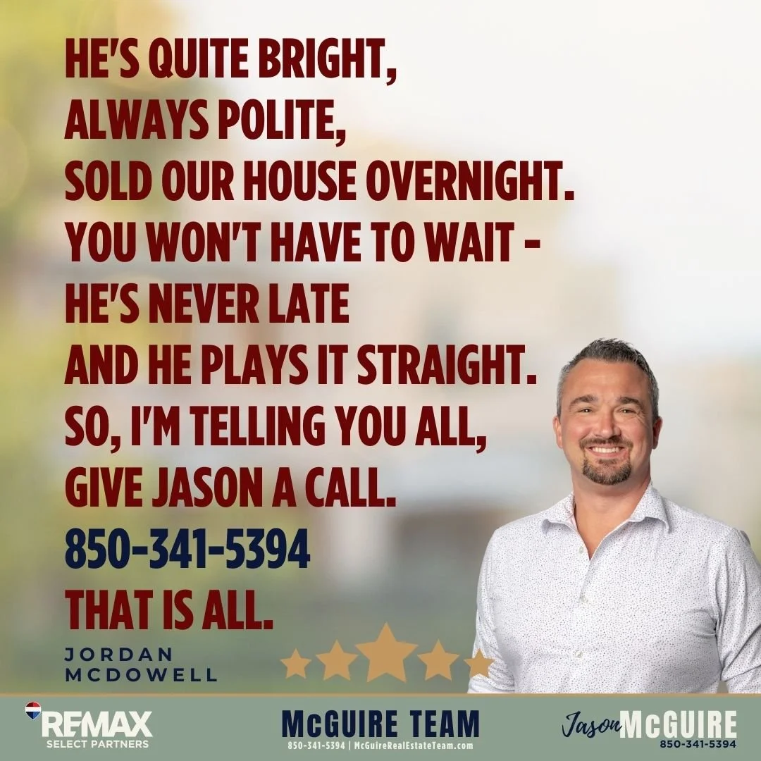 Client testimonial highlighting honest and professional real estate service in Pensacola Florida