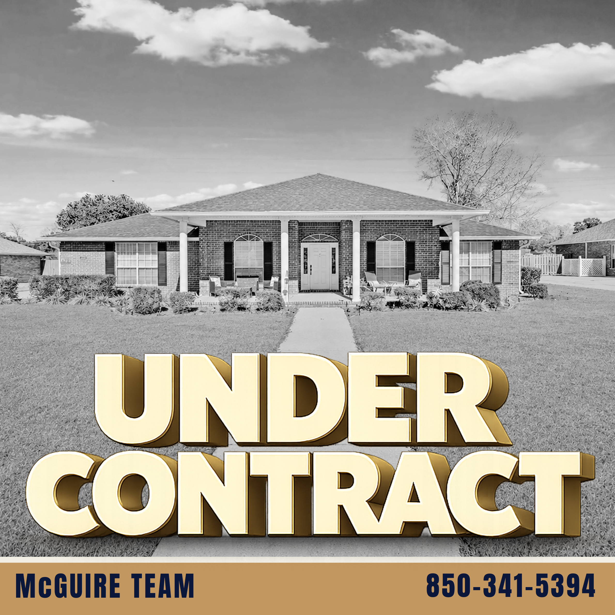 Beautiful Pace Pool Home Under Contract with McGuire Real Estate Team
