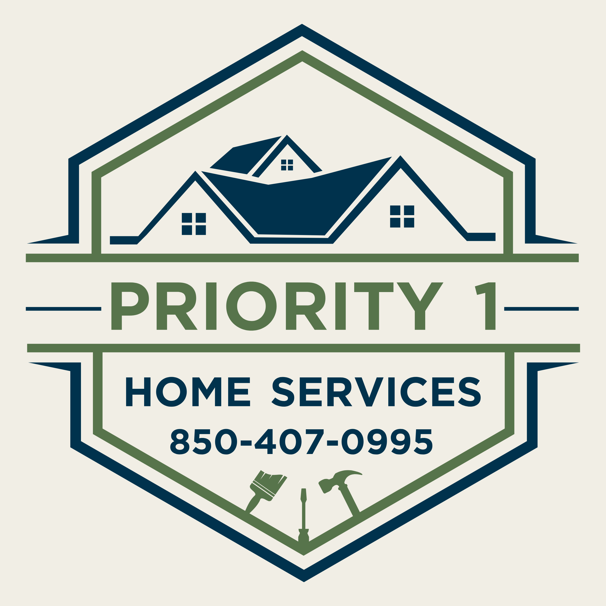 Priority 1 Home Services providing home maintenance and repair services to realtors and property managers in Santa Rosa and Escambia County Florida