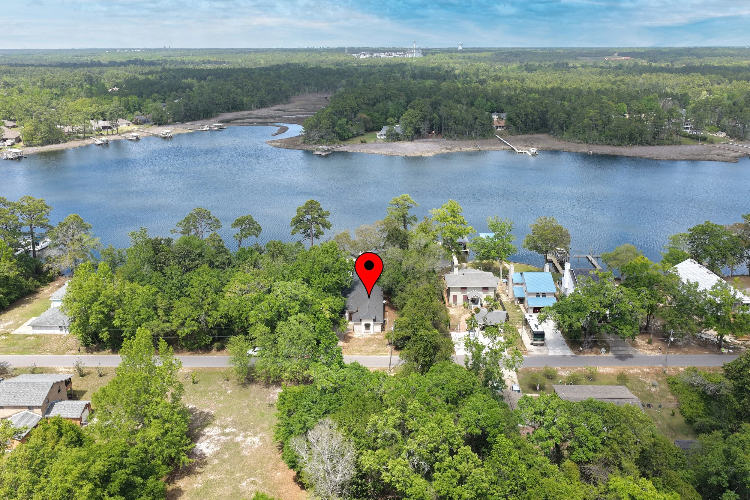 Waterfront home in Milton, Florida, listed by the McGuire Real Estate Team