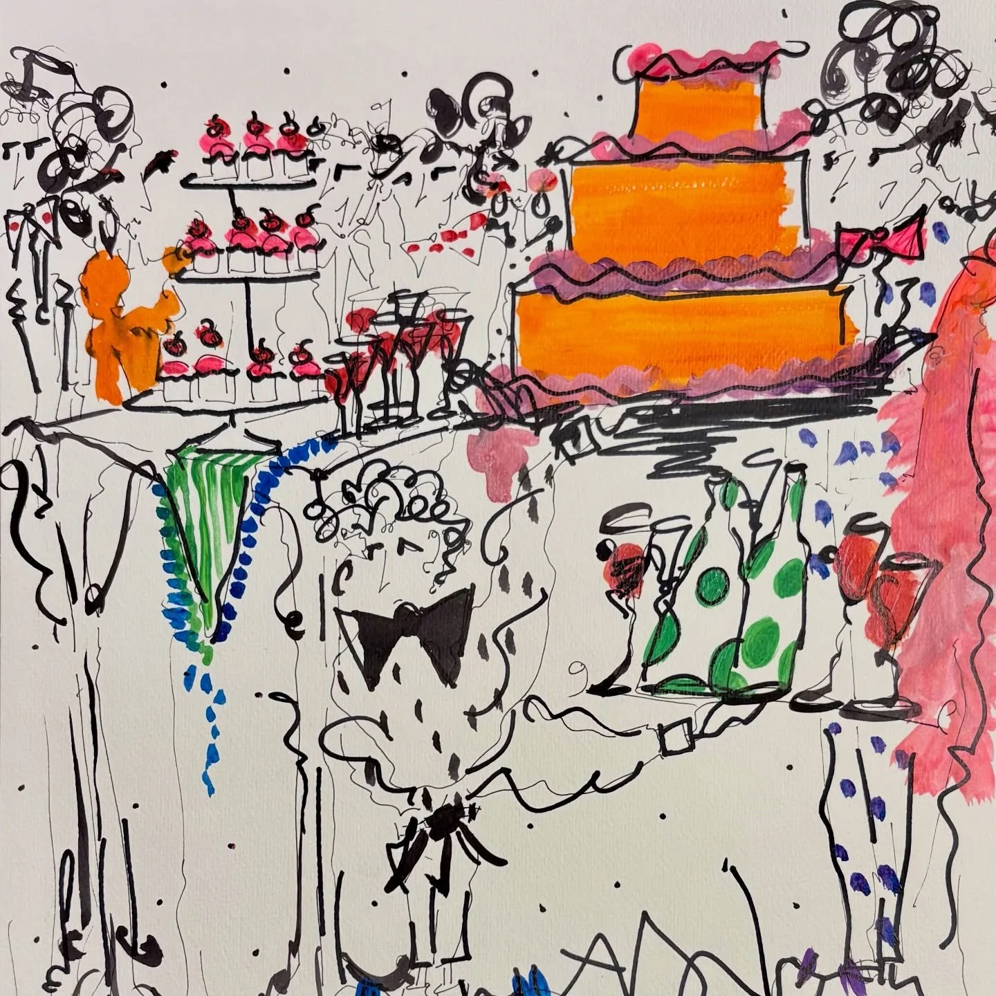 The Madness in the Storm I, II, III, IV (AVAILABLE) 
11.7 x 16.4 inches 
dm for price + other queries