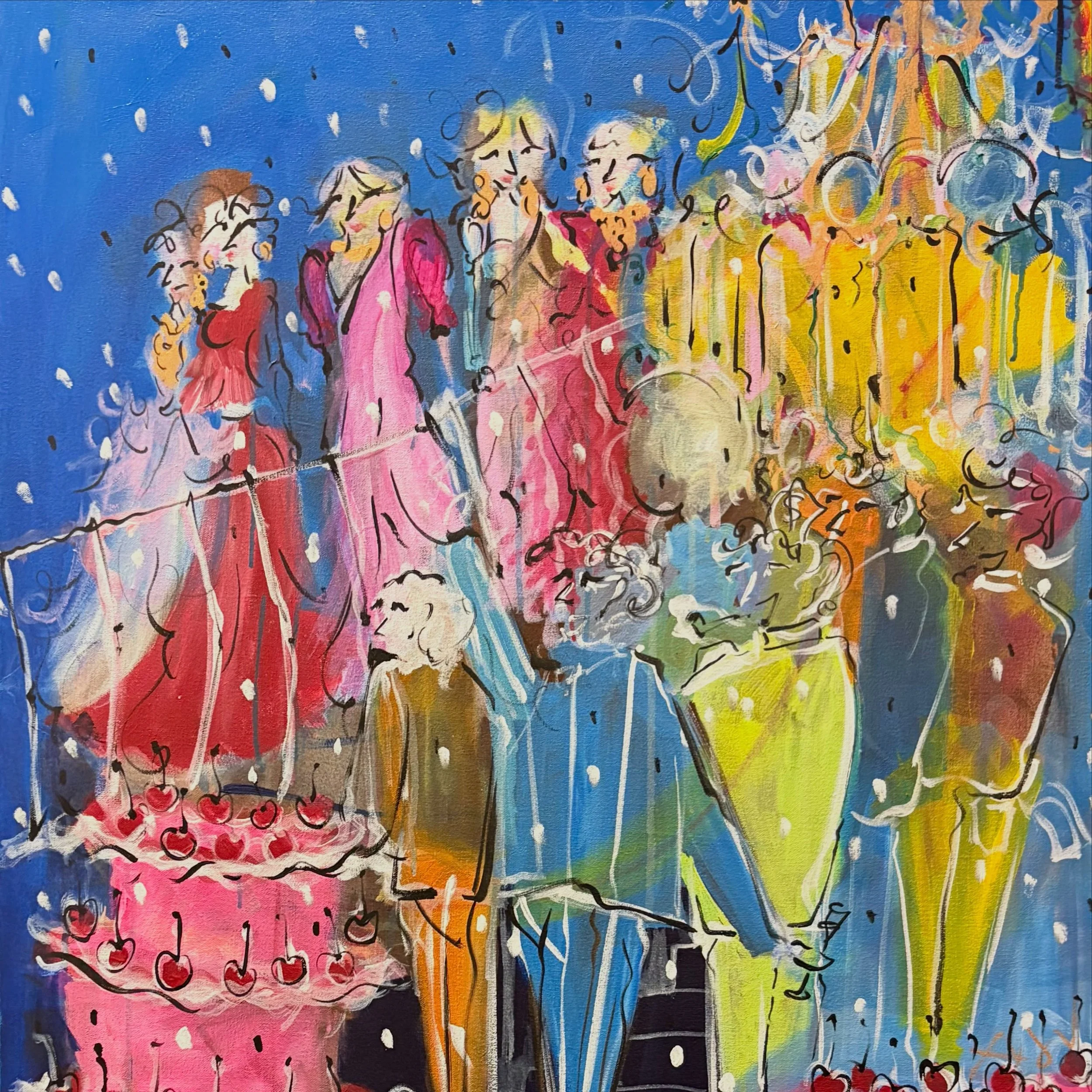 &amp; the highest bidder wins
part of &ldquo;Punjab&rsquo;s Finest Making Their Debut, At Someone Else&rsquo;s Soir&eacute;e&rdquo;
3x4 ft