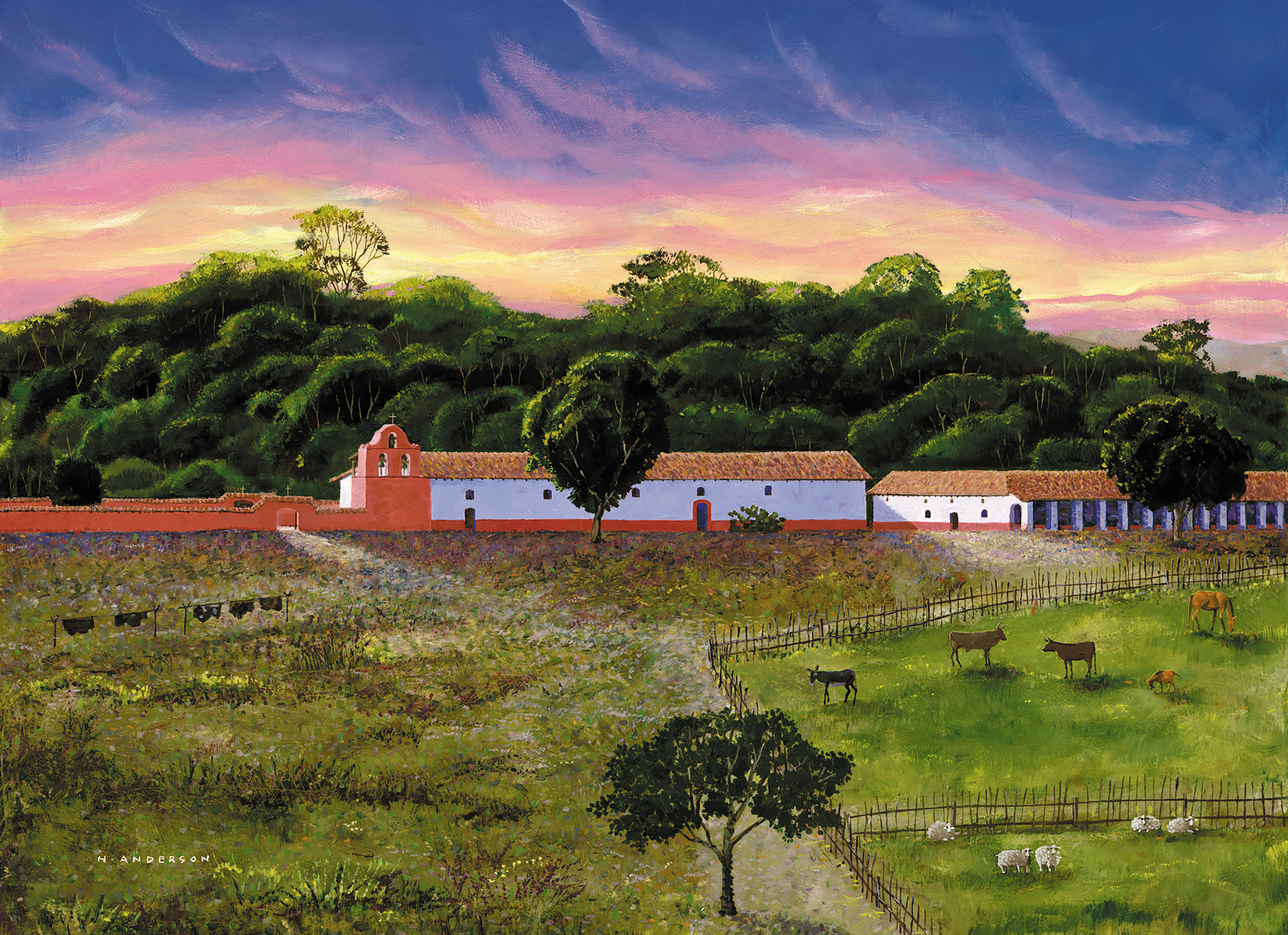La Purisima Sunset