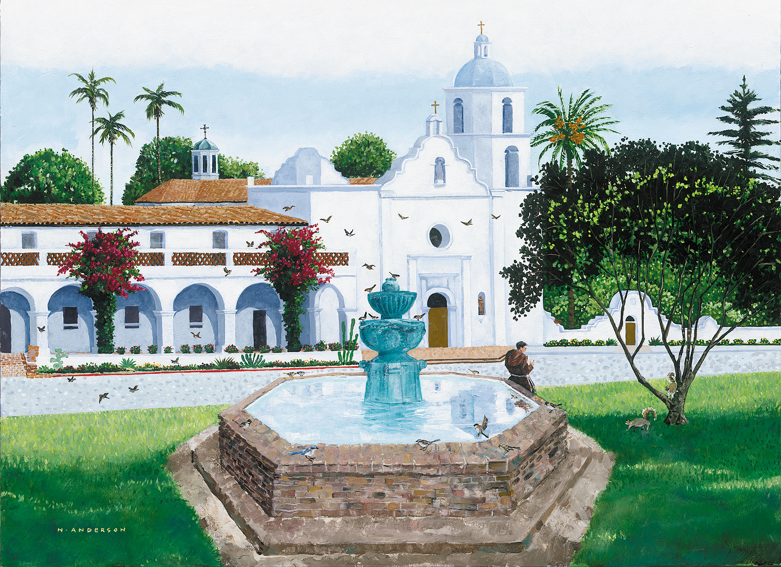 San Luis Rey Reflection