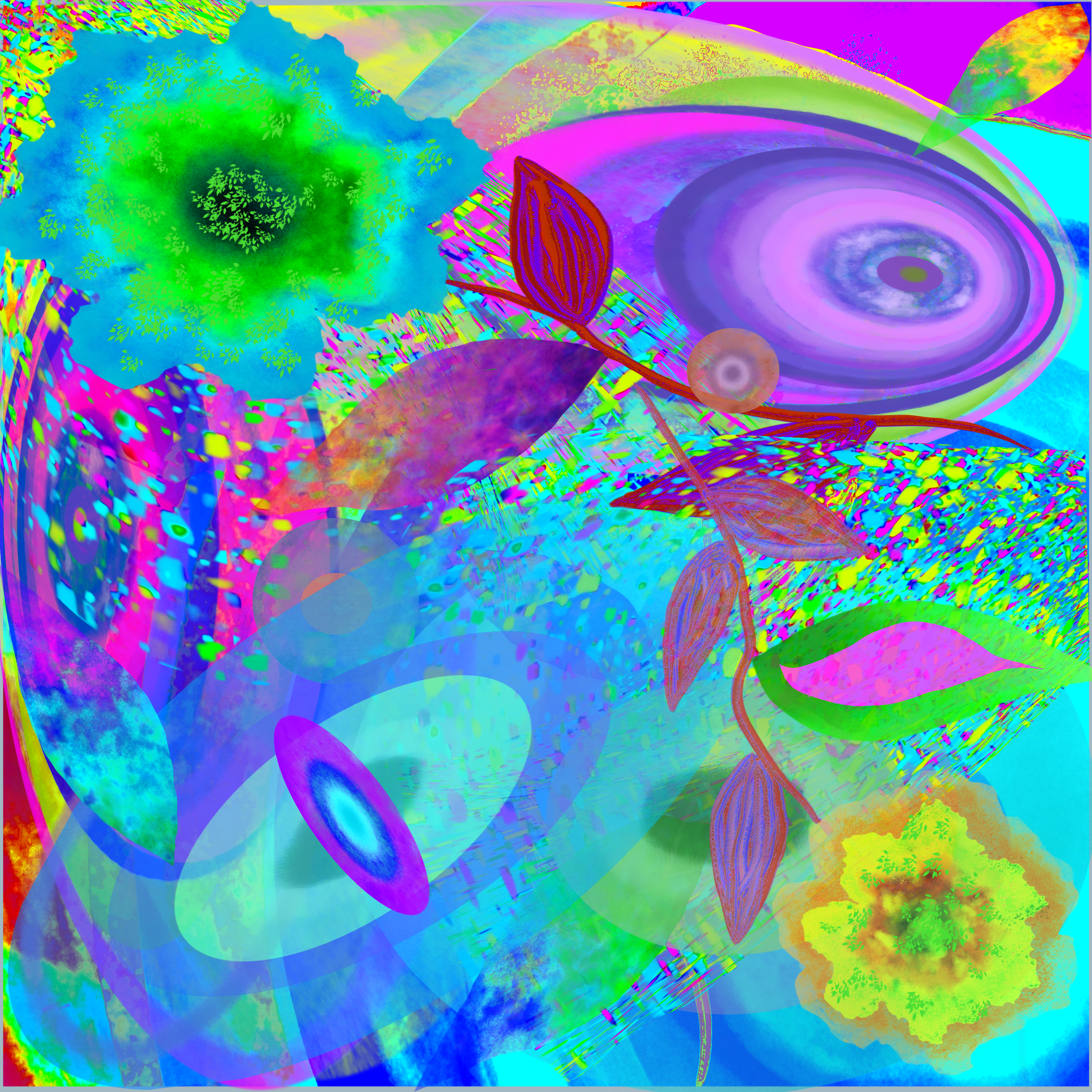 Satelites, Gravity and Summer Flowers