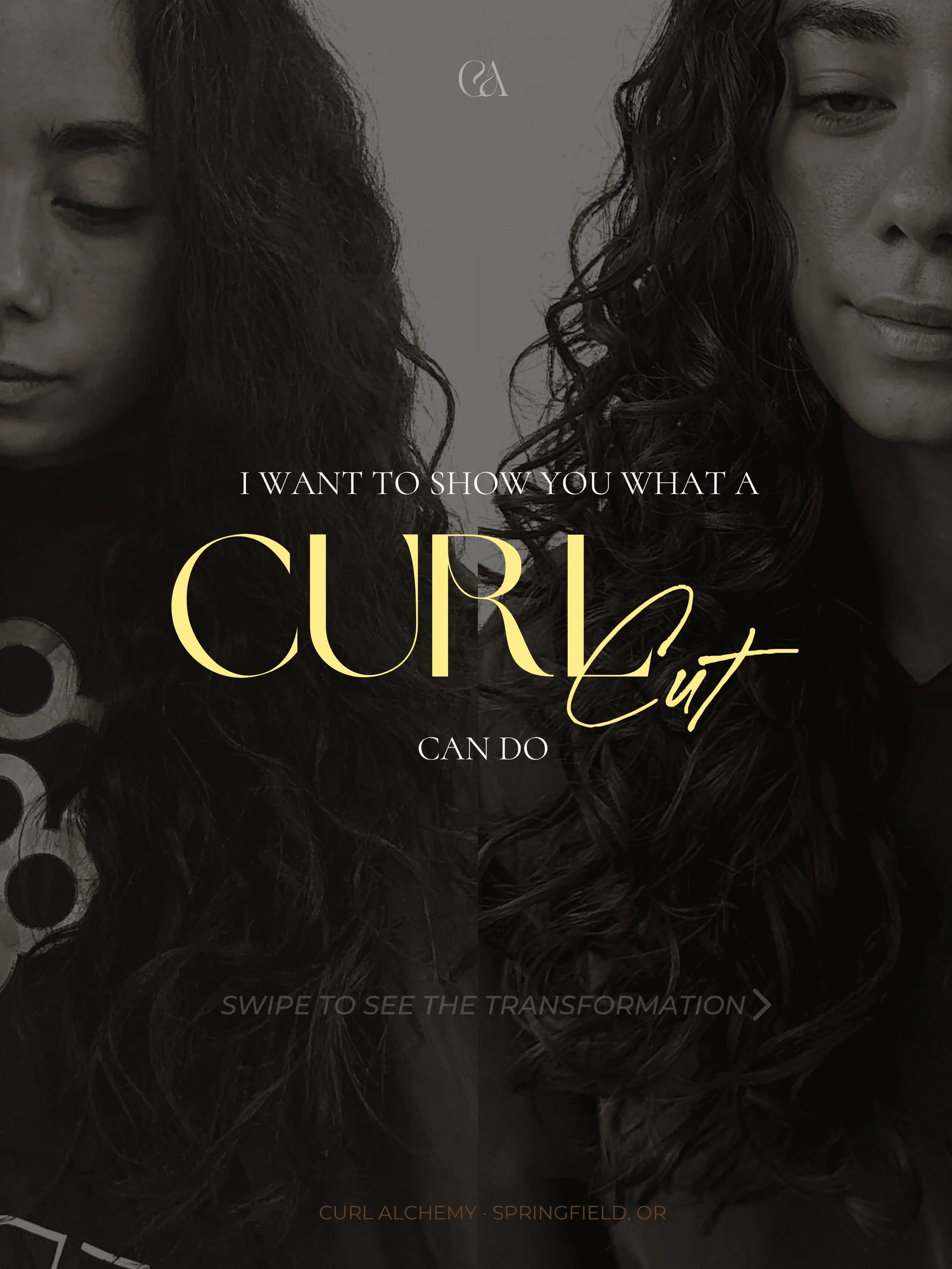 As soon as this client sat down in my chair for her first real curly cut, I 𝘒𝘯𝘦𝘸 her curls had so much more potential. 

I focused on rounding out her shape with layers that work with her pattern, trimming only the dead ends so she could keep eve