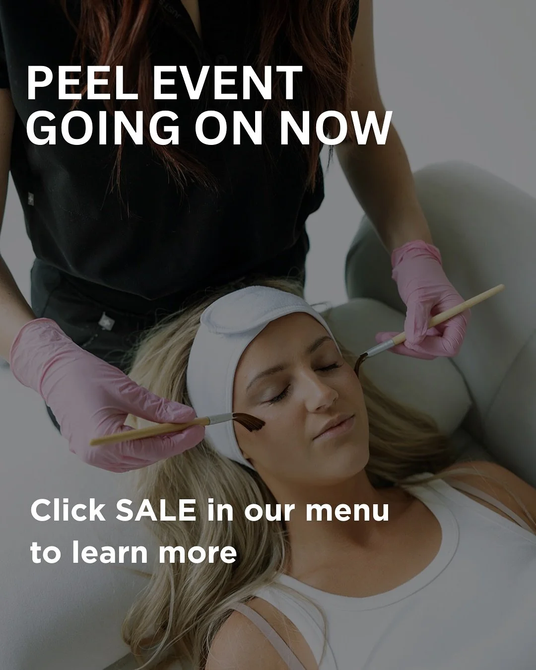 PEEL EVENT starts today |  Take home two full size @skinmedica products valued at $240 with your purchase of the 3 SkinMedica peels + 1 DiamondGlow package. 

Why should you get a peel? Details in the last slide!

#medspa #peel #beforeandafter #sale 