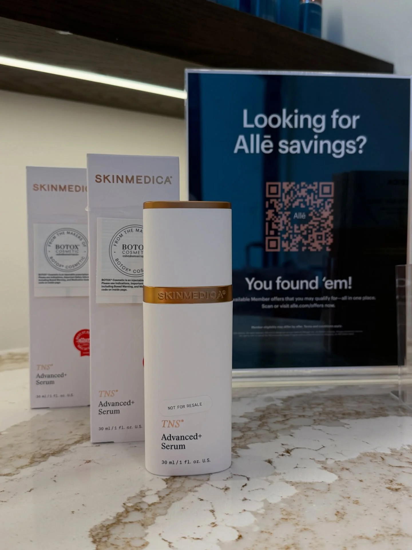 Buy 2 TNS, get 1 FREE 🤍 Stock up on your favorite!

✔️ Buy 2, get 1 FREE TNS
✔️ Earn $60 in Alle points
✔️ PLUS get $50 off TNS in Alle

Limited time. Perfect time to restock. 💉