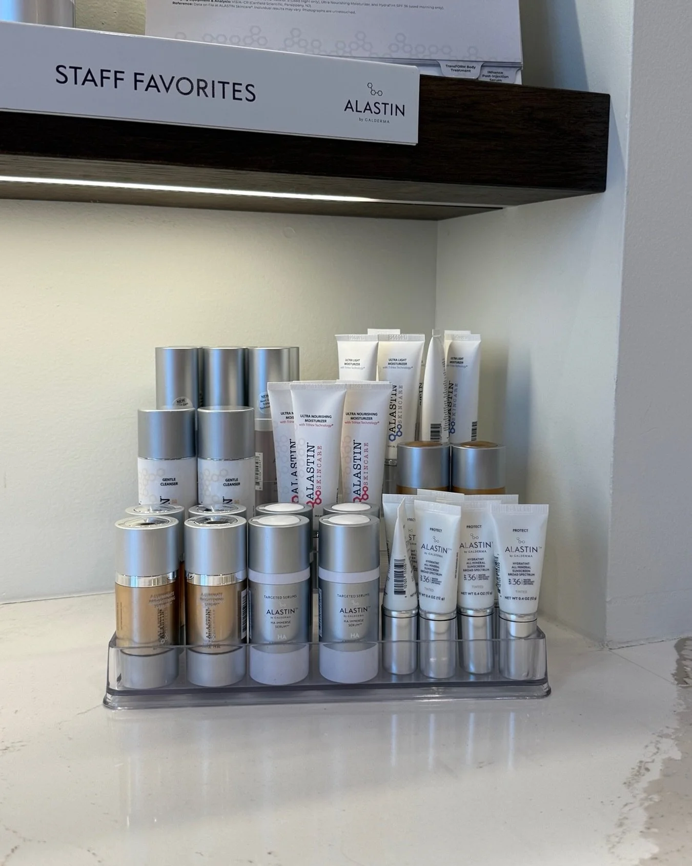 Your carry-on just got an upgrade ✈️🤍 Headed somewhere warm? Weekend getaway? Spring break? We&rsquo;ve got your skincare covered.

Our skincare wall at Infinity is fully stocked with travel-size, TSA-approved favorites so you don&rsquo;t have to sa