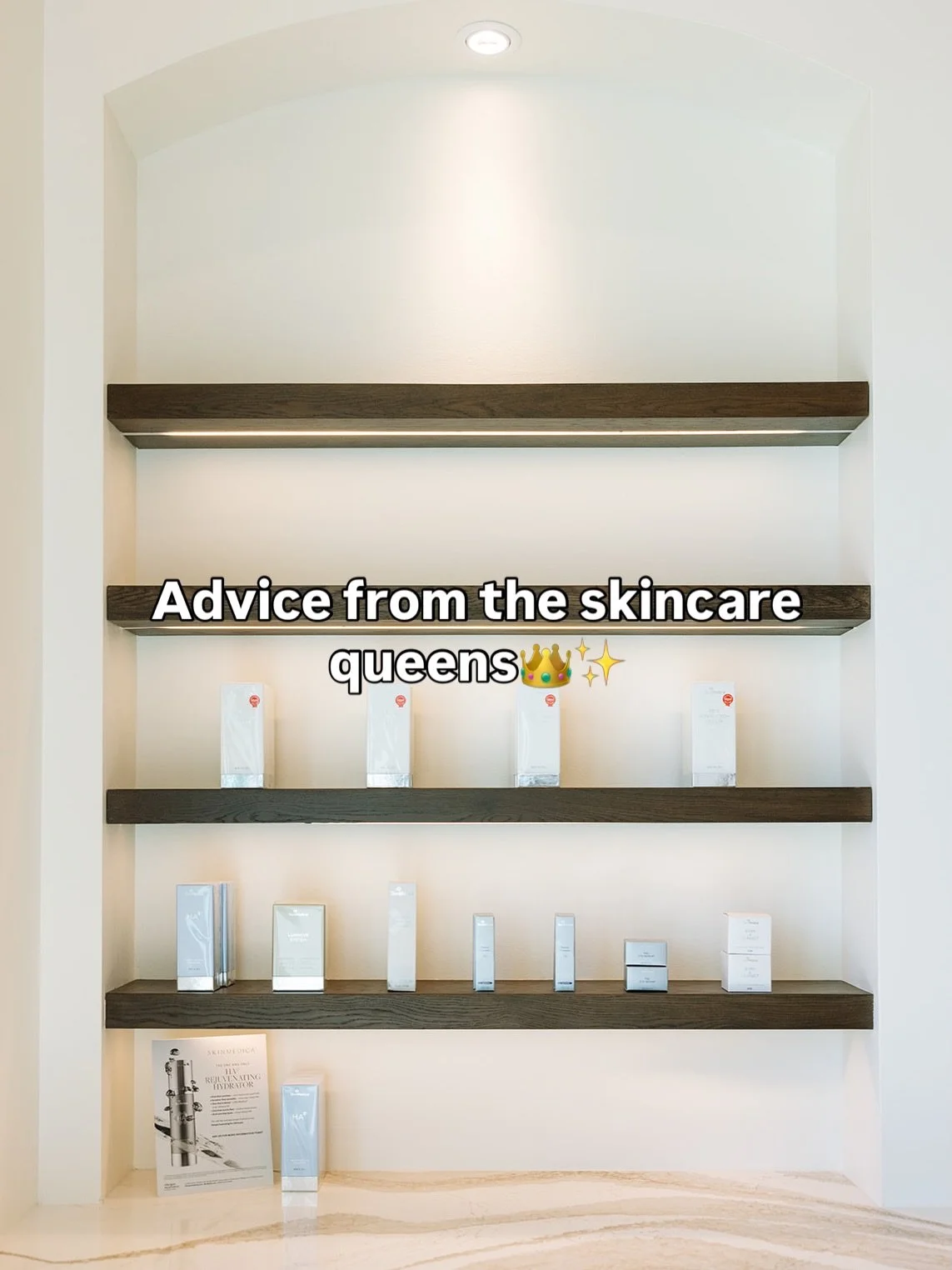 Skincare non-negotiables from the skincare queens at Infinity👑🤍✨