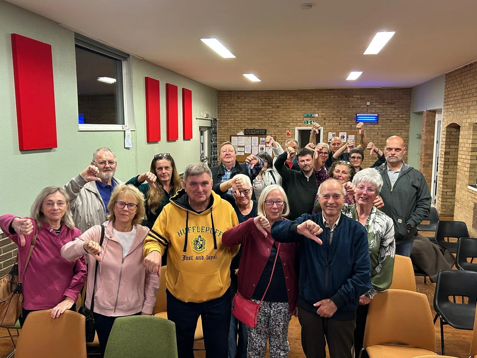Residents in Setchey, Norfolk, against factory farming