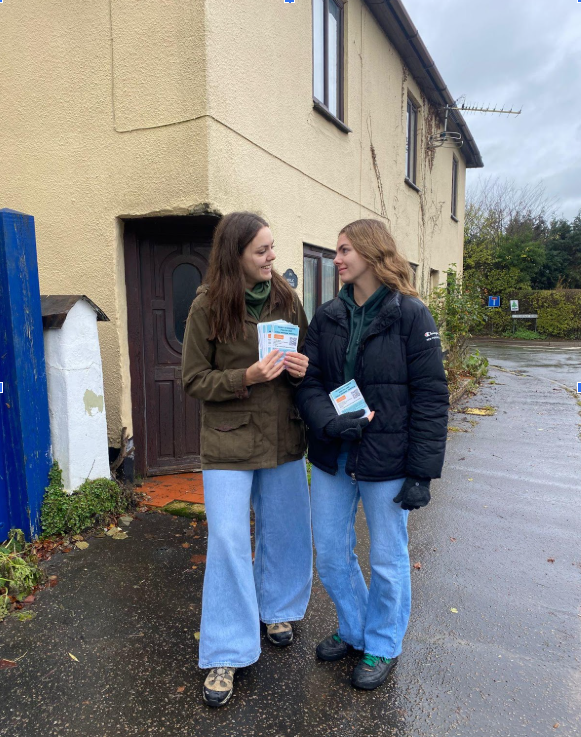 Norfolk residents campaigning against Brookside Farm, an intensive chicken unit. 