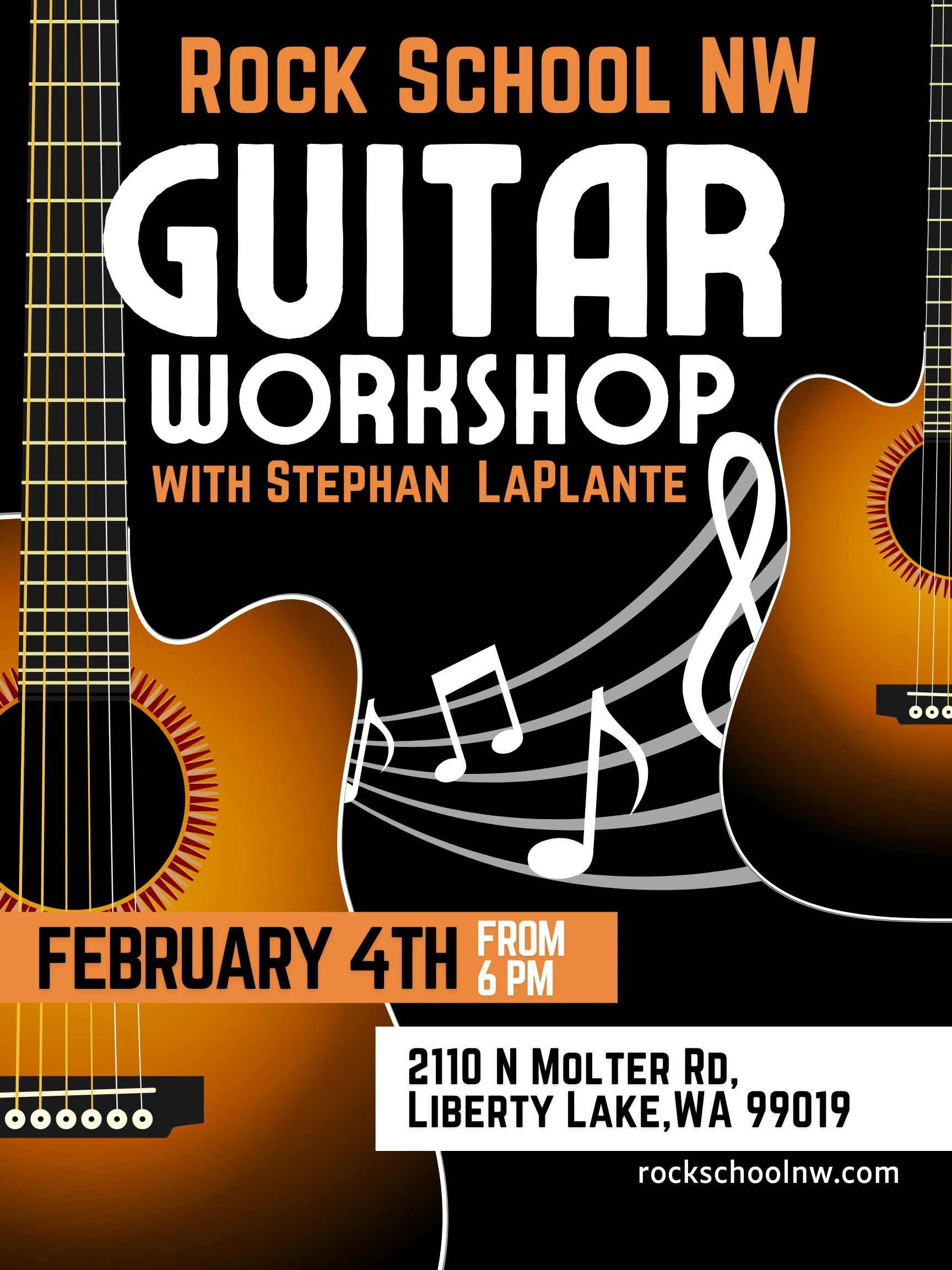 Guitar Workshop with Stephan LaPlante