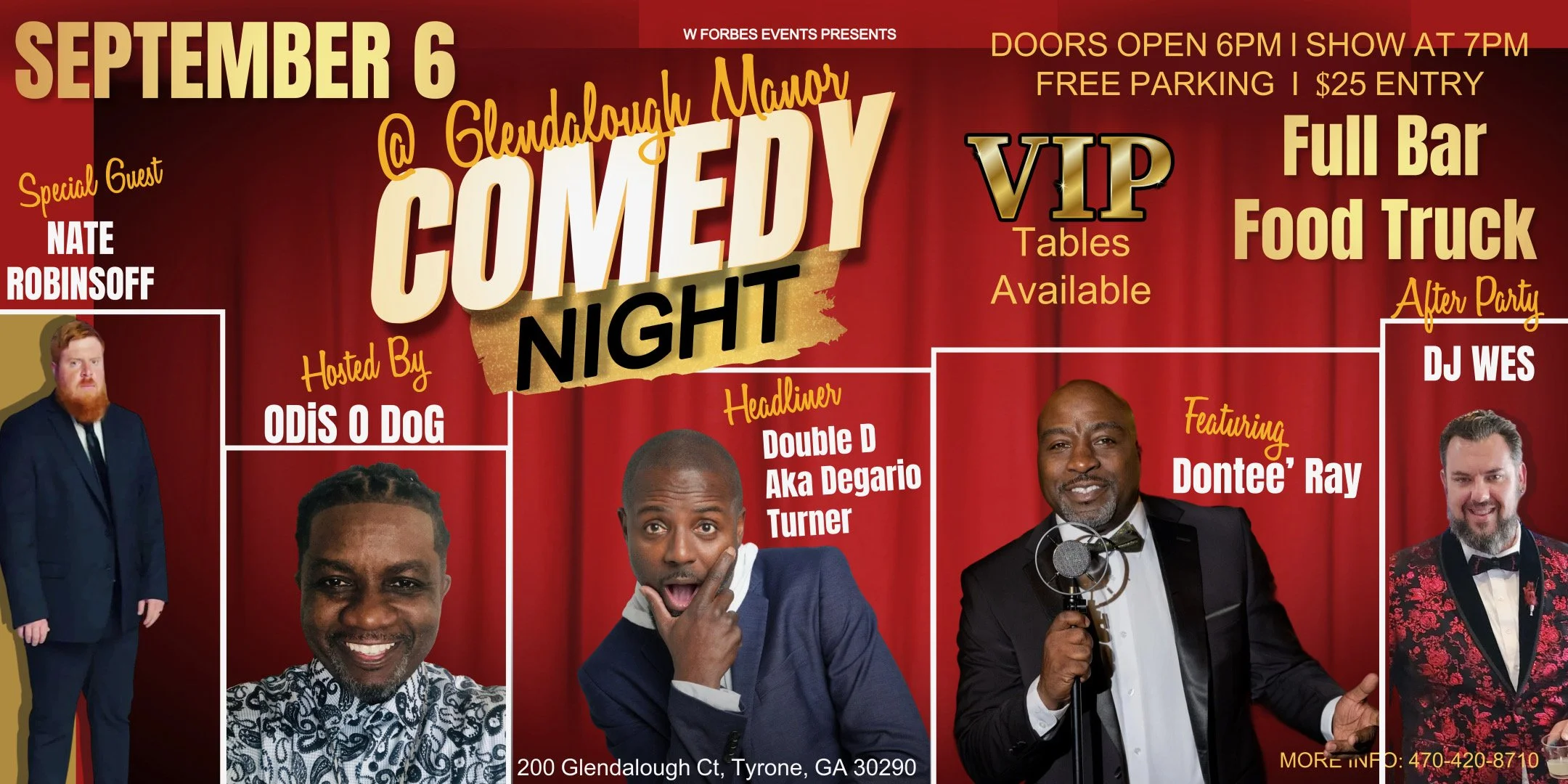 Glendalough Manor Comedy Night