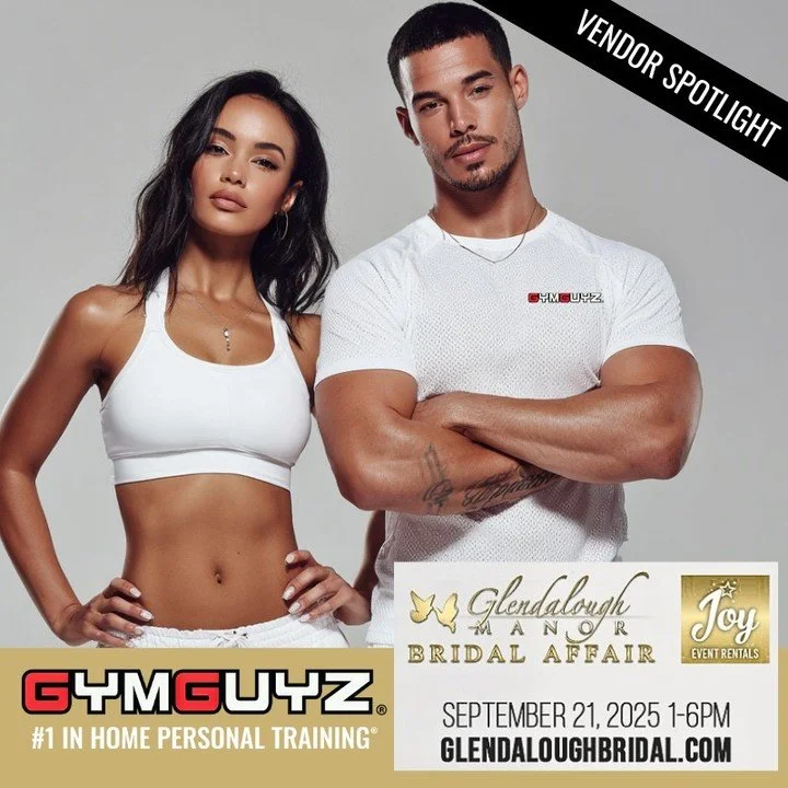 🎟 REGISTER FREE NOW &rarr; GlendaloughBridal.com
🔥 Vendor Spotlight: GYMGUYZ &ndash; Wedding Fitness, Delivered to You! 💪✨

Hey friends! Want to look and feel your absolute best for the big day? 

Come meet GYMGUYZ, the #1 in-home personal trainin