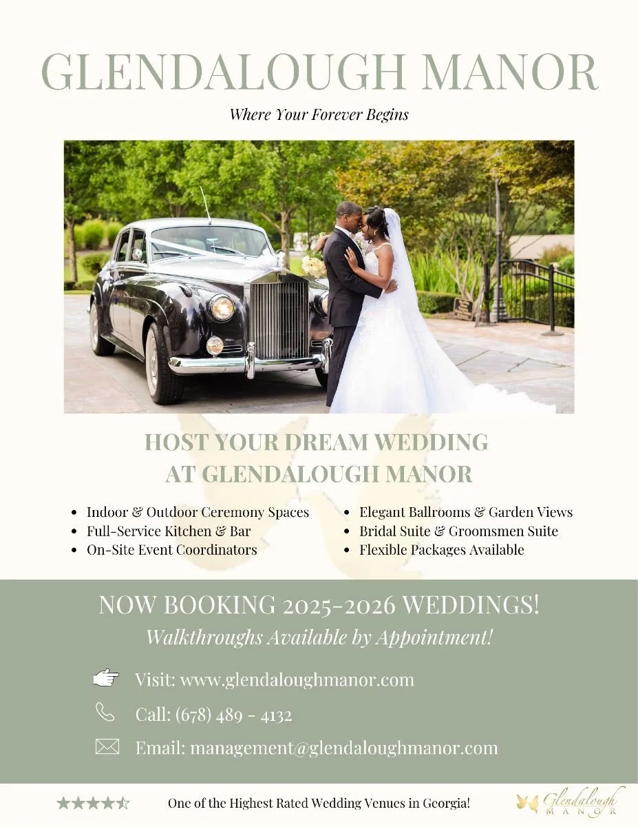 💍 Where Your Forever Begins
Planning your dream wedding?
✨ Glendalough Manor is now booking 2025&ndash;2026 weddings!
From stunning ballrooms and garden views to full-service catering and private suites&mdash;your perfect day starts here. 🌿

📍 Ind