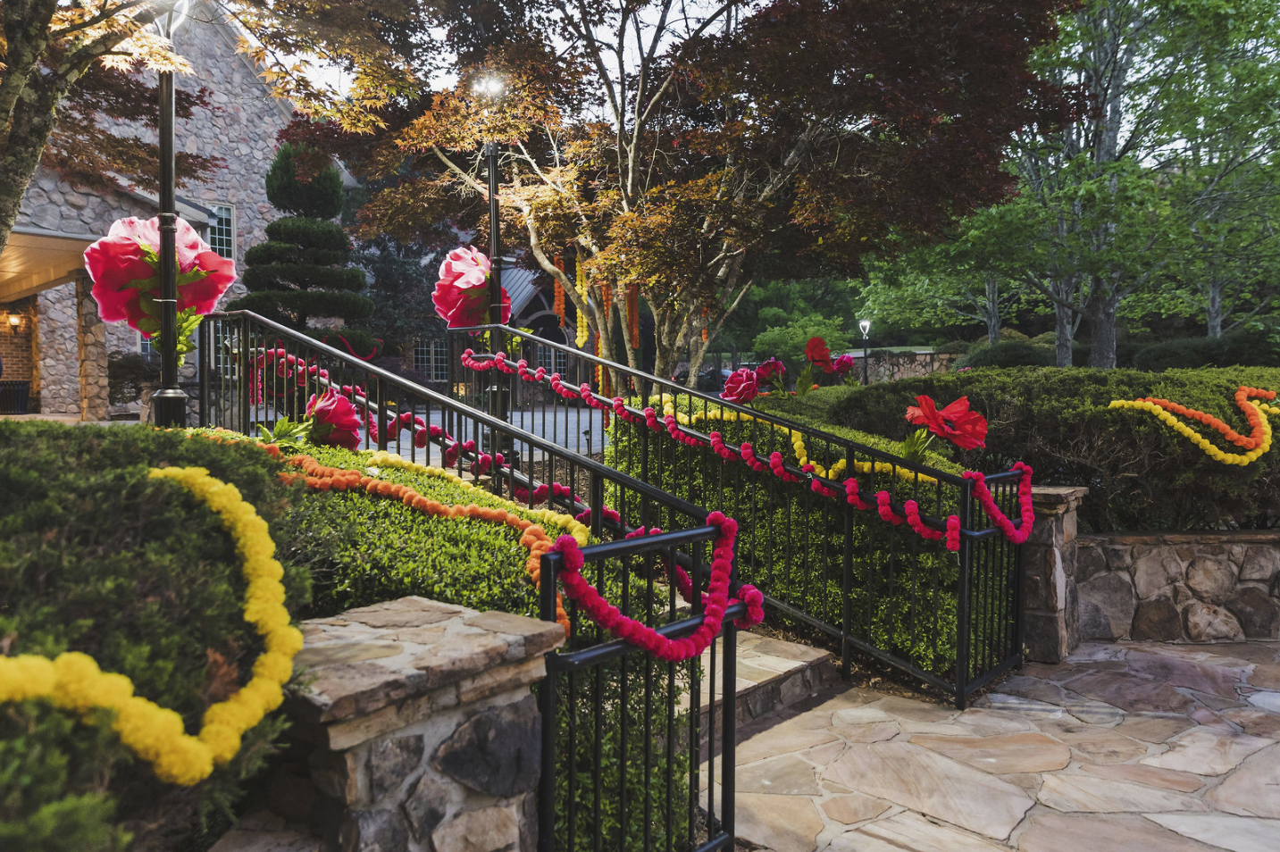 Indian Wedding Indoor Outdoor Glendalough Manor Wedding Venue Near Atlanta
