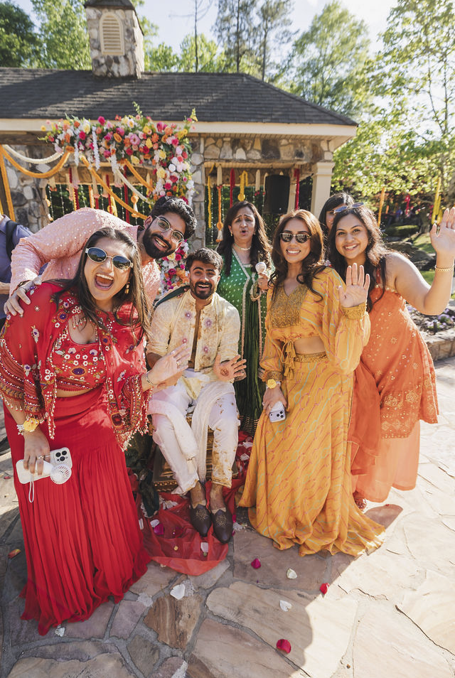 Indian Wedding Indoor Outdoor Glendalough Manor Wedding Venue Near Atlanta