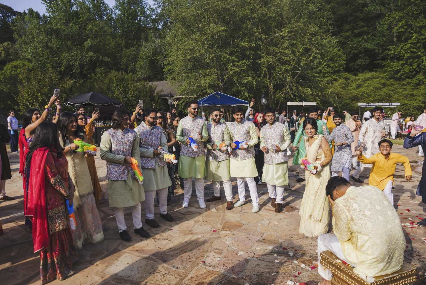 Indian Wedding Indoor Outdoor Glendalough Manor Wedding Venue Near Atlanta