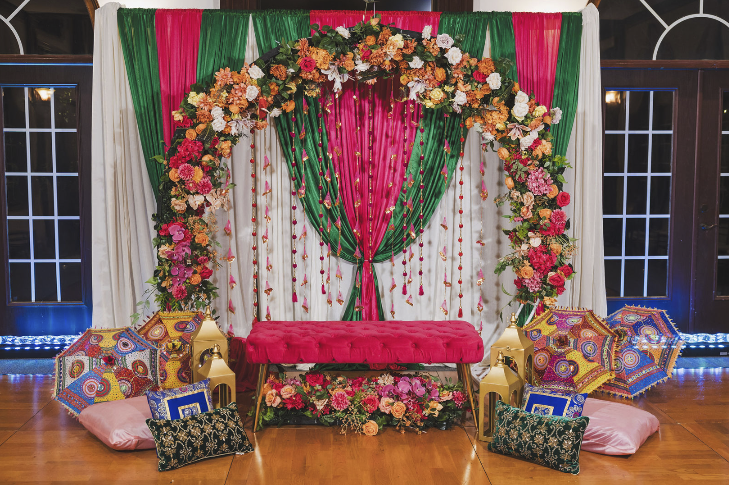 Indian Wedding Indoor Outdoor Glendalough Manor Wedding Venue Near Atlanta