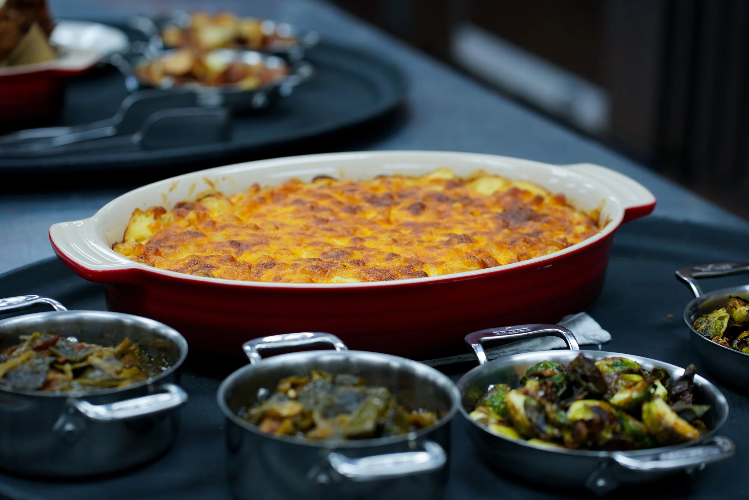 In-house catering at Glendalough Manor wedding and event venue Tyrone Georgia near Atlanta
