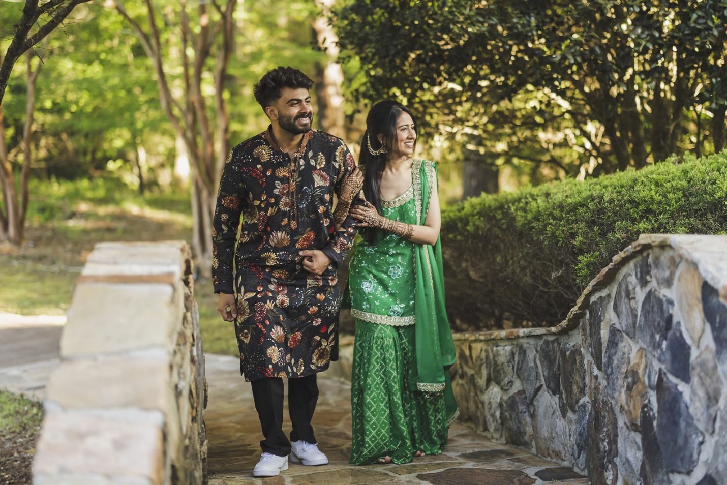 Indian Wedding Indoor Outdoor Glendalough Manor Wedding Venue Near Atlanta