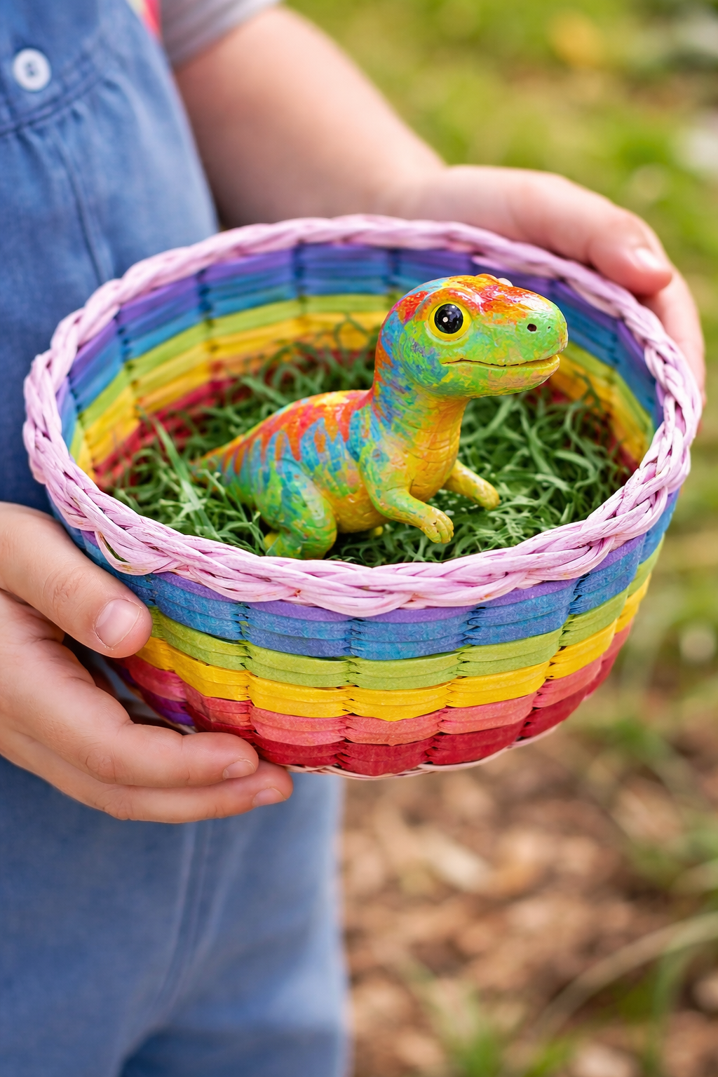 Roar &amp; Create: Dinosaur Painting and Basket Making