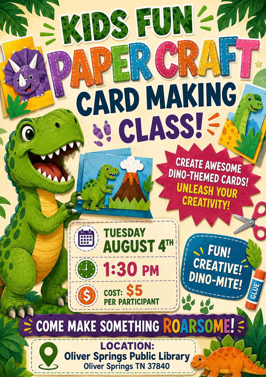 Kids Card Making Class