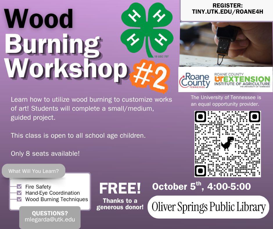 4-H Wood Burning 