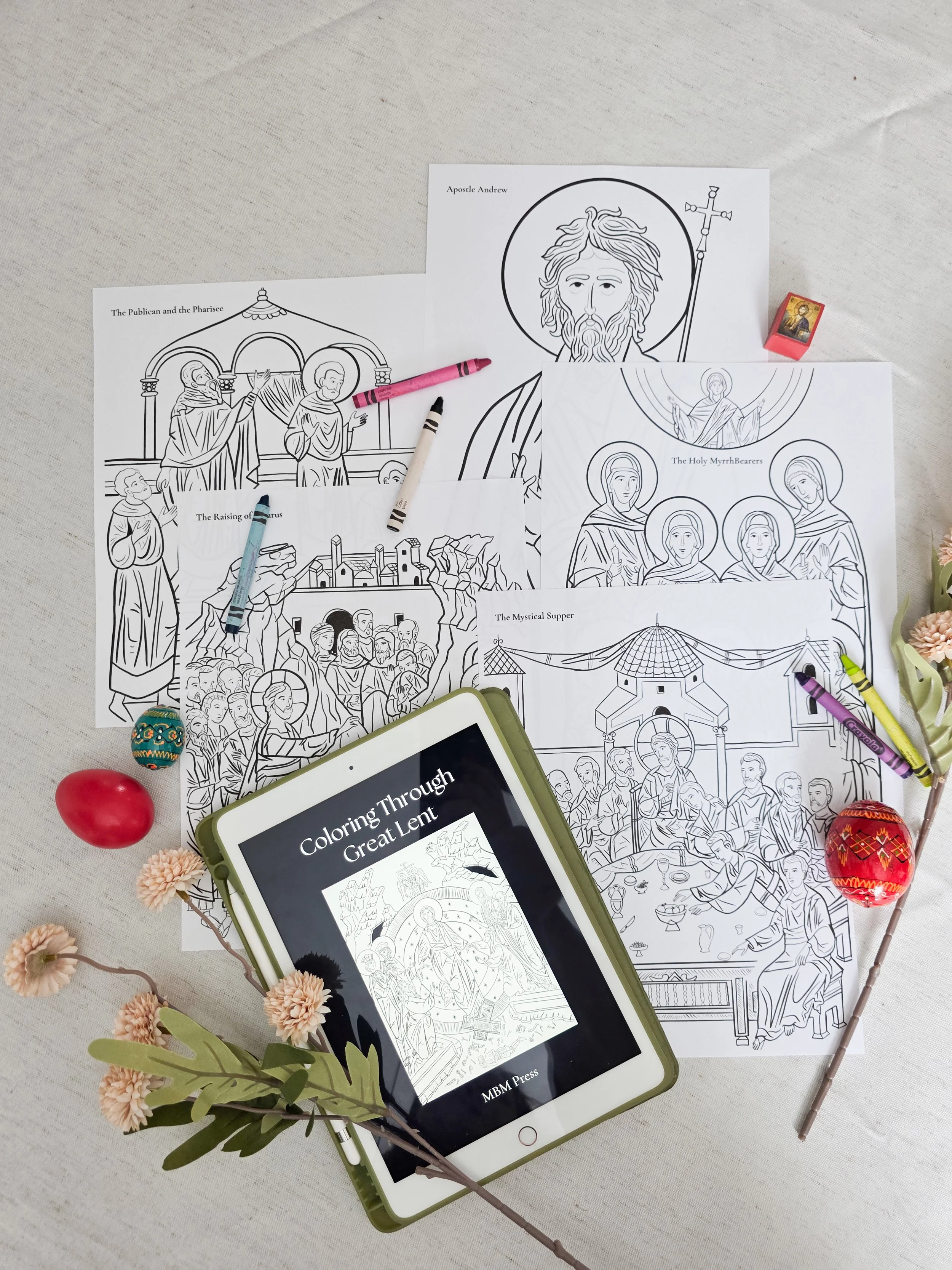 Coloring Through Lent